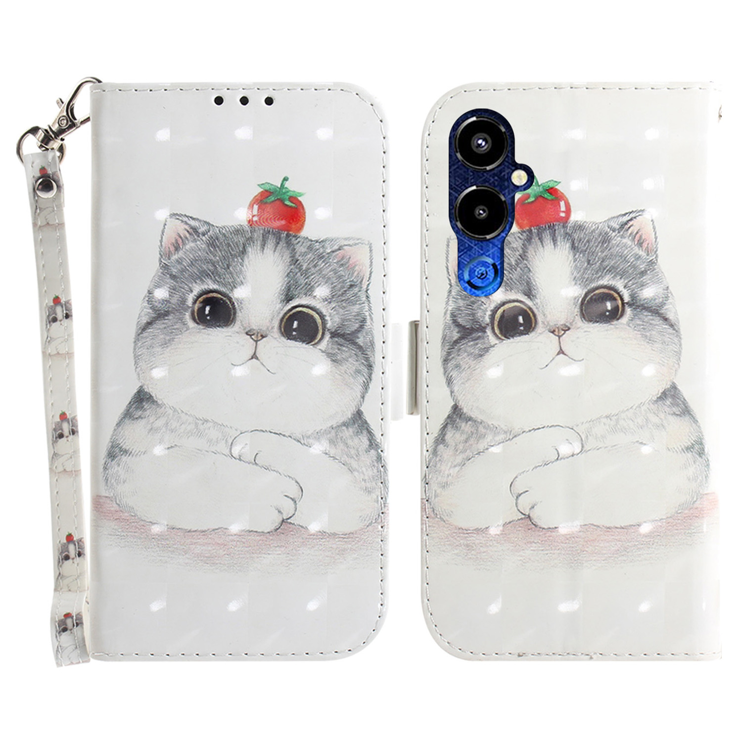 Für Tecno Pova 4 Pro 4G PU Leder 3d-muster Druckphase-abdeckungswechsel Brieftasche Anti-kratzer-mobiltelefonhülle Mit Riemen - Süße Katze, Tecno Pova 4 Pro 4G
Für Tecno Pova 4 Pro 4G PU Leder 3d-muster Druckphase-abdeckungswechsel Brieftasche Anti-kratzer-mobiltelefonhülle Mit Riemen - Süße Katze, Tecno Pova 4 Pro 4G