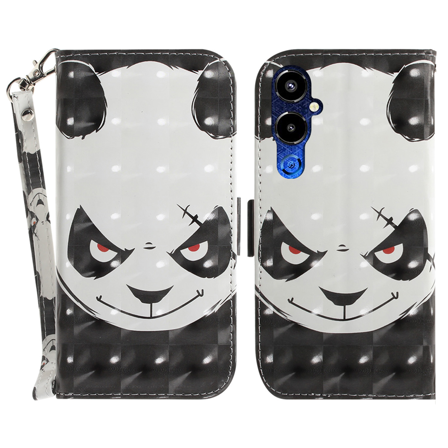 Für Tecno Pova 4 Pro 4G PU Leder 3d-muster Druckphase-abdeckungswechsel Brieftasche Anti-kratzer-mobiltelefonhülle Mit Riemen - Wütender Panda, Tecno Pova 4 Pro 4G
Für Tecno Pova 4 Pro 4G PU Leder 3d-muster Druckphase-abdeckungswechsel Brieftasche Anti-kratzer-mobiltelefonhülle Mit Riemen - Wütender Panda, Tecno Pova 4 Pro 4G