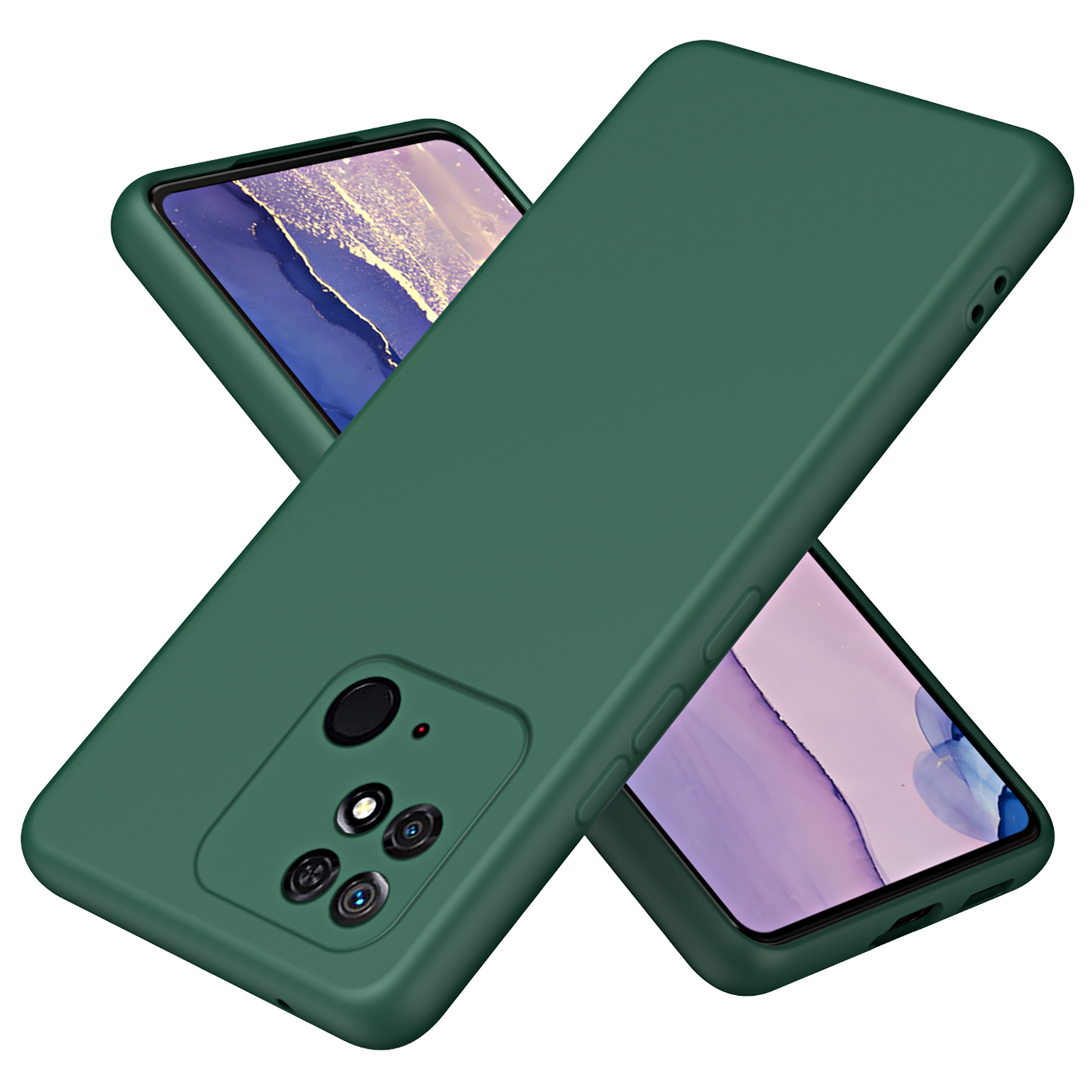 Für Xiaomi Redmi 10C 4G Gummiziert Flexible TPU Schockfeste Abdeckung Faserfaser 2,2 mm Dicke Drop-proof-telefonhülle - Grün, Xiaomi Redmi 10C 4G
Für Xiaomi Redmi 10C 4G Gummiziert Flexible TPU Schockfeste Abdeckung Faserfaser 2,2 mm Dicke Drop-proof-telefonhülle - Grün, Xiaomi Redmi 10C 4G