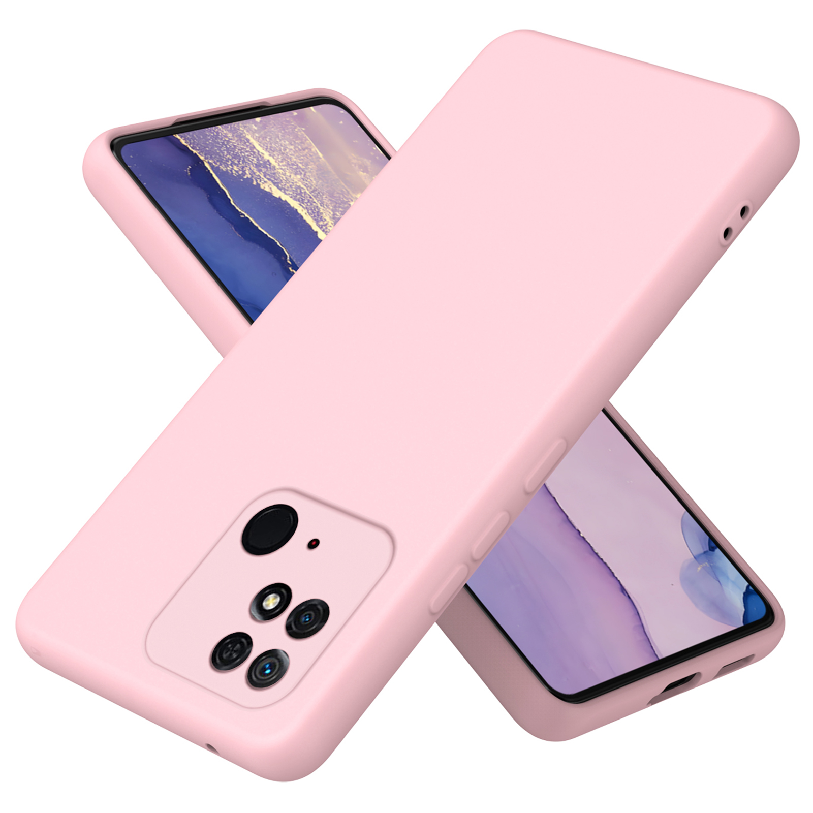 Für Xiaomi Redmi 10C 4G Gummiziert Flexible TPU Schockfeste Abdeckung Faserfaser 2,2 mm Dicke Drop-proof-telefonhülle - Rosa, Xiaomi Redmi 10C 4G
Für Xiaomi Redmi 10C 4G Gummiziert Flexible TPU Schockfeste Abdeckung Faserfaser 2,2 mm Dicke Drop-proof-telefonhülle - Rosa, Xiaomi Redmi 10C 4G
