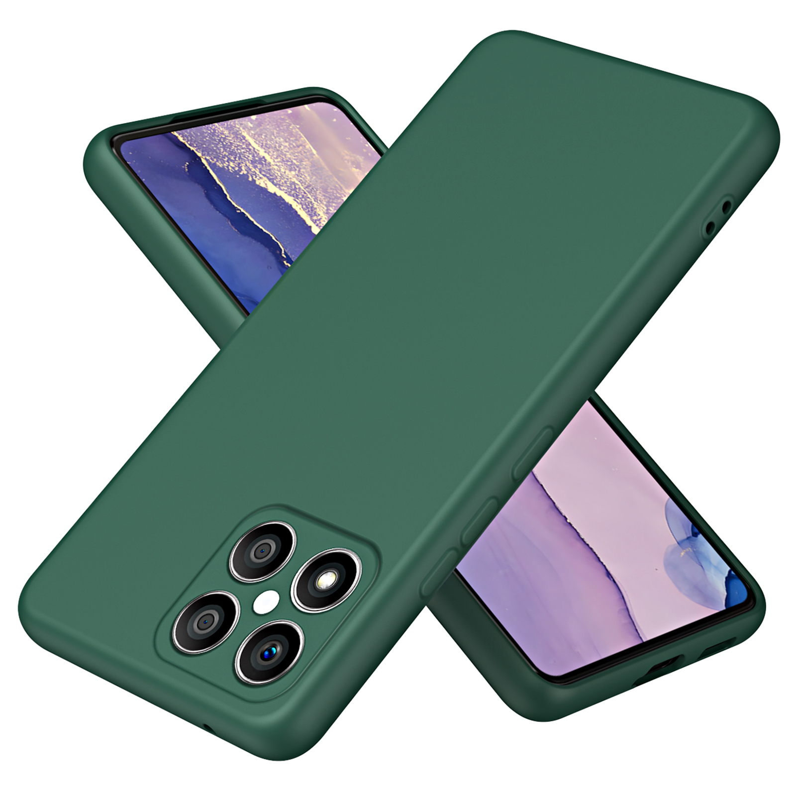 Für Ehre X8 4g / X30i 2,2 mm Dicke Schockdcoverabdeckung Faserfaserfabrik Gummiert Weiche Tpu-anti-kratzer-telefonhülle - Grün, Honor X8 4G
Für Ehre X8 4g / X30i 2,2 mm Dicke Schockdcoverabdeckung Faserfaserfabrik Gummiert Weiche Tpu-anti-kratzer-telefonhülle - Grün, Honor X8 4G