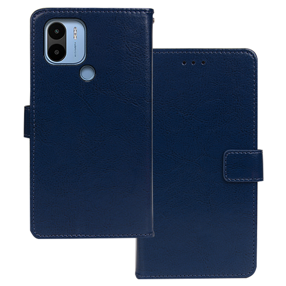 Idewei Für Xiaomi Poco C50 4g Magnetische Verschluss Brieftaschenhülle Crazy Horse Textur Verstellbare Ständer PU Leder Flip Shell - Blau, Xiaomi Poco C50 4G
Idewei Für Xiaomi Poco C50 4g Magnetische Verschluss Brieftaschenhülle Crazy Horse Textur Verstellbare Ständer PU Leder Flip Shell - Blau, Xiaomi Poco C50 4G