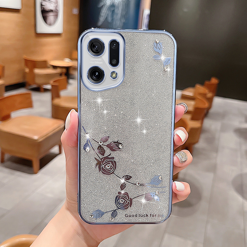 Strassblüter Mustergehäuse Für Oppo Find X5, Glitzerpulverelektroplierende TPU -telefonabdeckung - Blau, Oppo Find X5
Strassblüter Mustergehäuse Für Oppo Find X5, Glitzerpulverelektroplierende TPU -telefonabdeckung - Blau, Oppo Find X5