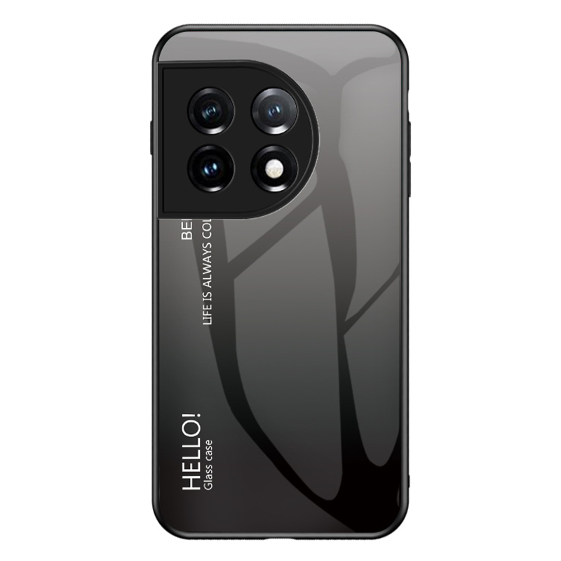 Für OnePlus 11 5G Gradientenfarbe Phone Hülle Anti-kratzer Temperierte Glas + PC Back TPU Rahmen Hybridabdeckung - Gradientenschwarzgrau, OnePlus 11 5G
Für OnePlus 11 5G Gradientenfarbe Phone Hülle Anti-kratzer Temperierte Glas + PC Back TPU Rahmen Hybridabdeckung - Gradientenschwarzgrau, OnePlus 11 5G