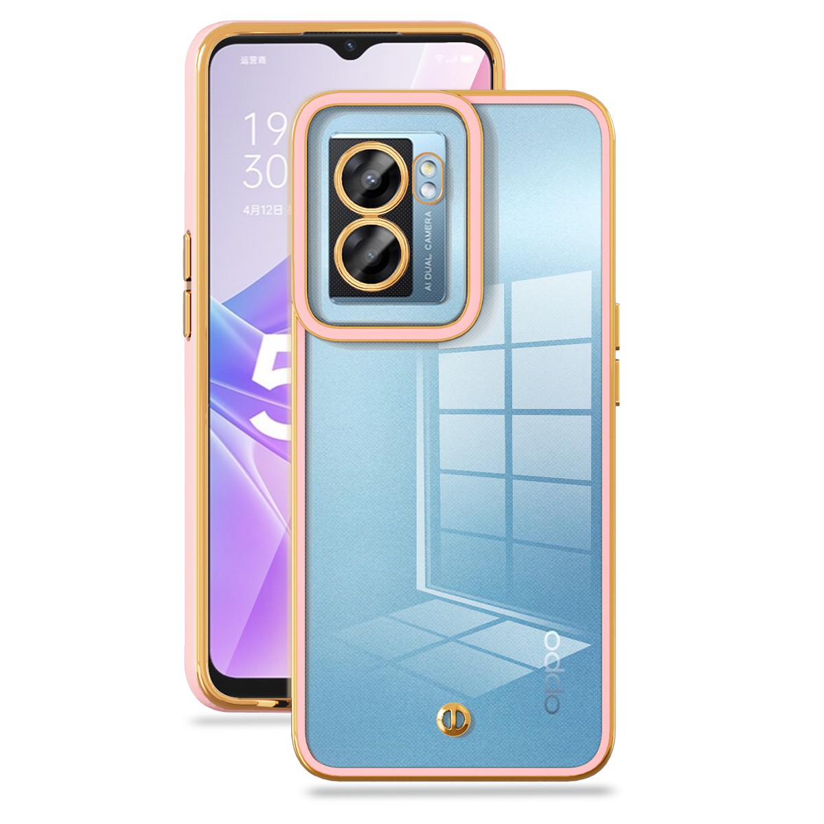 Für Oppo A57 (2022) 5G / A77 5G Elegant Electroplated Klares Tpu-rückzugabdeckungsabdeckungsschutz - Rosa, Oppo A57 (2022) 5G
Für Oppo A57 (2022) 5G / A77 5G Elegant Electroplated Klares Tpu-rückzugabdeckungsabdeckungsschutz - Rosa, Oppo A57 (2022) 5G