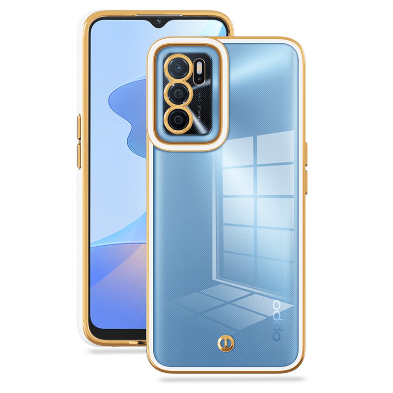 Für Oppo A16 / A54s / A16s Transparente Weiche TPU -rückzugabdeckung Elektroplattiertes Schocksicheres Schutzhülle - Weiss, Oppo A16
Für Oppo A16 / A54s / A16s Transparente Weiche TPU -rückzugabdeckung Elektroplattiertes Schocksicheres Schutzhülle - Weiss, Oppo A16