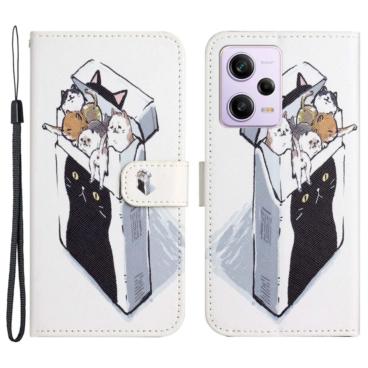 Für Xiaomi Redmi Note 12 5g / Anmerkung 12 5G (China) / Poco X5 5G PU Leder Flip Wallet Telefon Hülle 3D Muster Design Stand Telefonabdeckung - Katzen, Xiaomi Redmi Note 12 5G (India)
Für Xiaomi Redmi Note 12 5g / Anmerkung 12 5G (China) / Poco X5 5G PU Leder Flip Wallet Telefon Hülle 3D Muster Design Stand Telefonabdeckung - Katzen, Xiaomi Redmi Note 12 5G (India)
