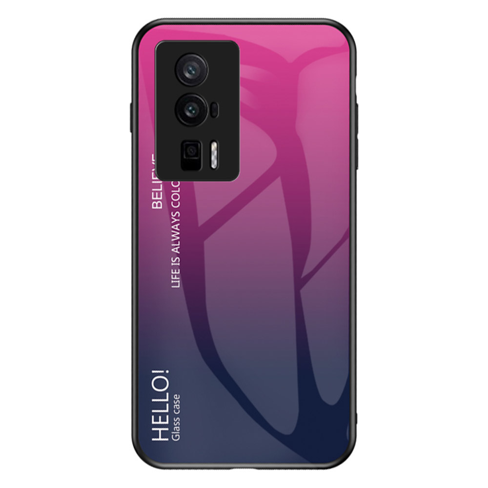 Telefonkoffer Für Xiaomi Redmi K60 5G / K60 Pro 5G, Gradientenfarbe Temperiertes Glas + PC + TPU -mobiltelefonabdeckung - Gradient Rose, Xiaomi Redmi K60 5G
Telefonkoffer Für Xiaomi Redmi K60 5G / K60 Pro 5G, Gradientenfarbe Temperiertes Glas + PC + TPU -mobiltelefonabdeckung - Gradient Rose, Xiaomi Redmi K60 5G