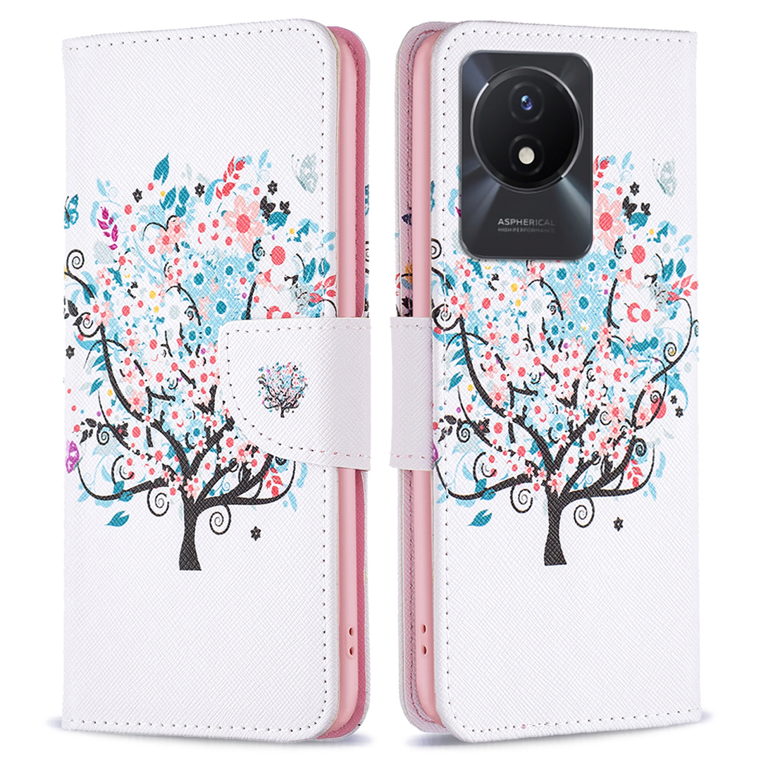Musterdruckphase Für Vivo Y02 4G, Flip Ständer PU Leder Brieftasche Telefonabdeckung - Blumenbaum, vivo Y02 4G
Musterdruckphase Für Vivo Y02 4G, Flip Ständer PU Leder Brieftasche Telefonabdeckung - Blumenbaum, vivo Y02 4G