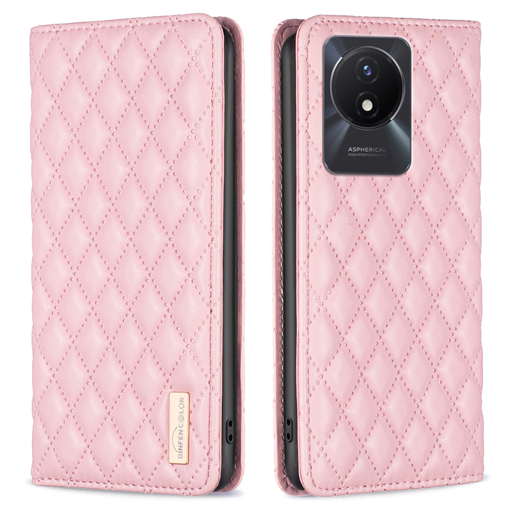 Binfen Color BF Style-16 Für Vivo Y02 4G Eingeprägter Rhombus-stand Hülle PU Lederkartenhalter Magnetische Absorption Telefonabdeckung - Rosa, vivo Y02 4G
Binfen Color BF Style-16 Für Vivo Y02 4G Eingeprägter Rhombus-stand Hülle PU Lederkartenhalter Magnetische Absorption Telefonabdeckung - Rosa, vivo Y02 4G