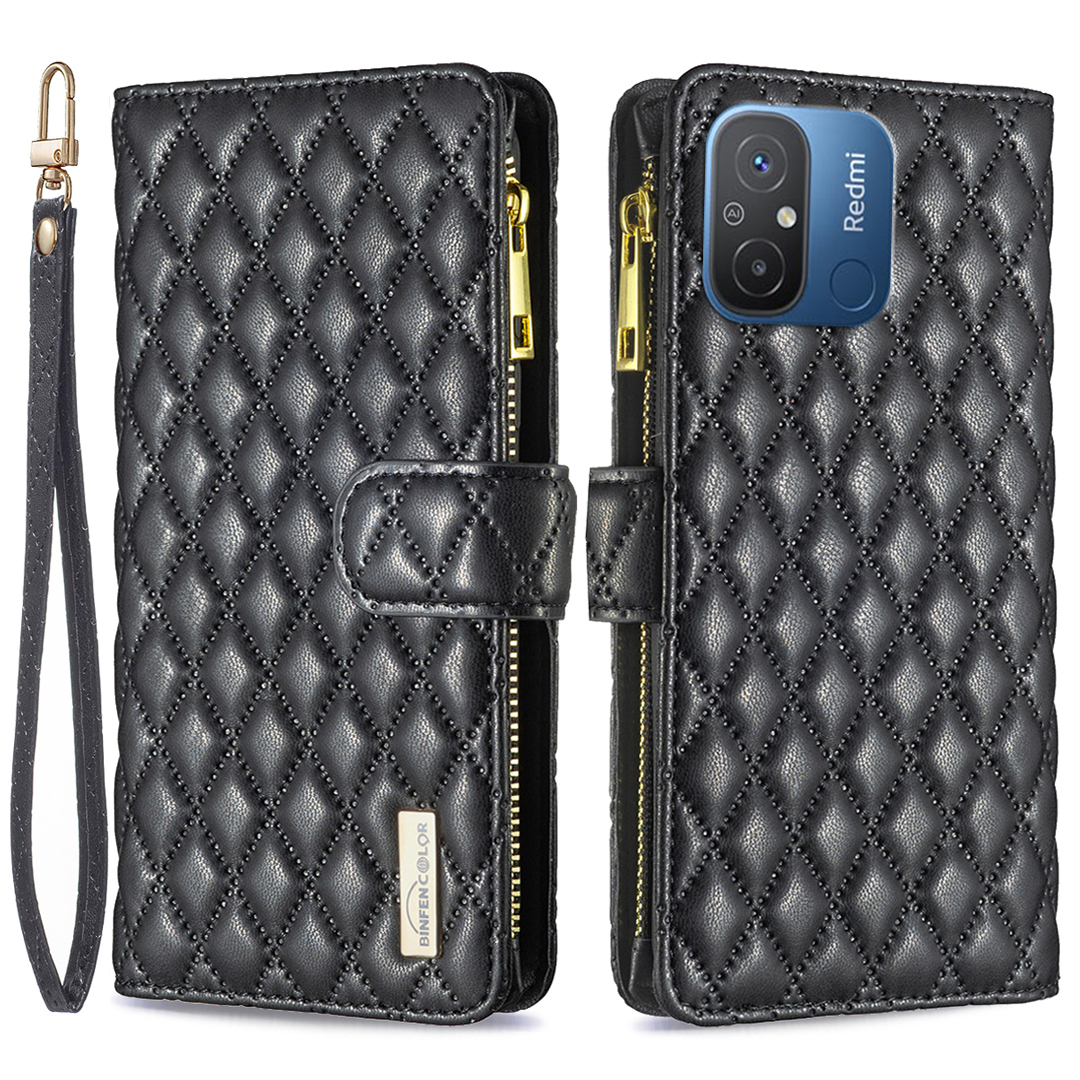 Binfen Farbe BF Style-15 Für Xiaomi Redmi 12C 4G PU Leder Brieftasche Hülle Ständer Reißverschluss Pocket Phone Anti-drop-abdeckung Mit Riemen - Schwarz, Xiaomi Redmi 12C 4G
Binfen Farbe BF Style-15 Für Xiaomi Redmi 12C 4G PU Leder Brieftasche Hülle Ständer Reißverschluss Pocket Phone Anti-drop-abdeckung Mit Riemen - Schwarz, Xiaomi Redmi 12C 4G