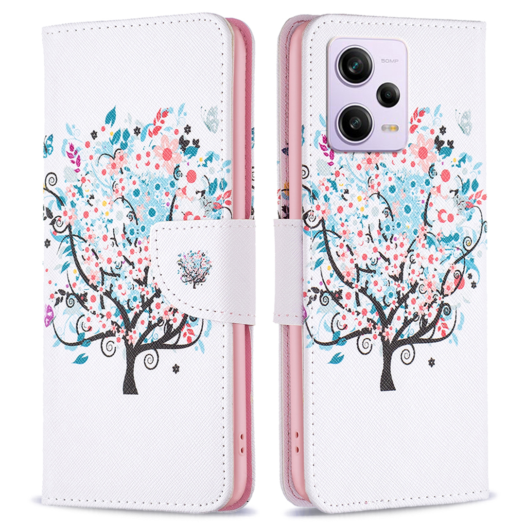 Musterdruck PU Leder Flip Phone Hülle Für Xiaomi Redmi Note 12 Pro 5G, Brieftasche Ständer Anti-drop-schutzabdeckung - Blumenbaum, Xiaomi Redmi Note 12 Pro 5G
Musterdruck PU Leder Flip Phone Hülle Für Xiaomi Redmi Note 12 Pro 5G, Brieftasche Ständer Anti-drop-schutzabdeckung - Blumenbaum, Xiaomi Redmi Note 12 Pro 5G