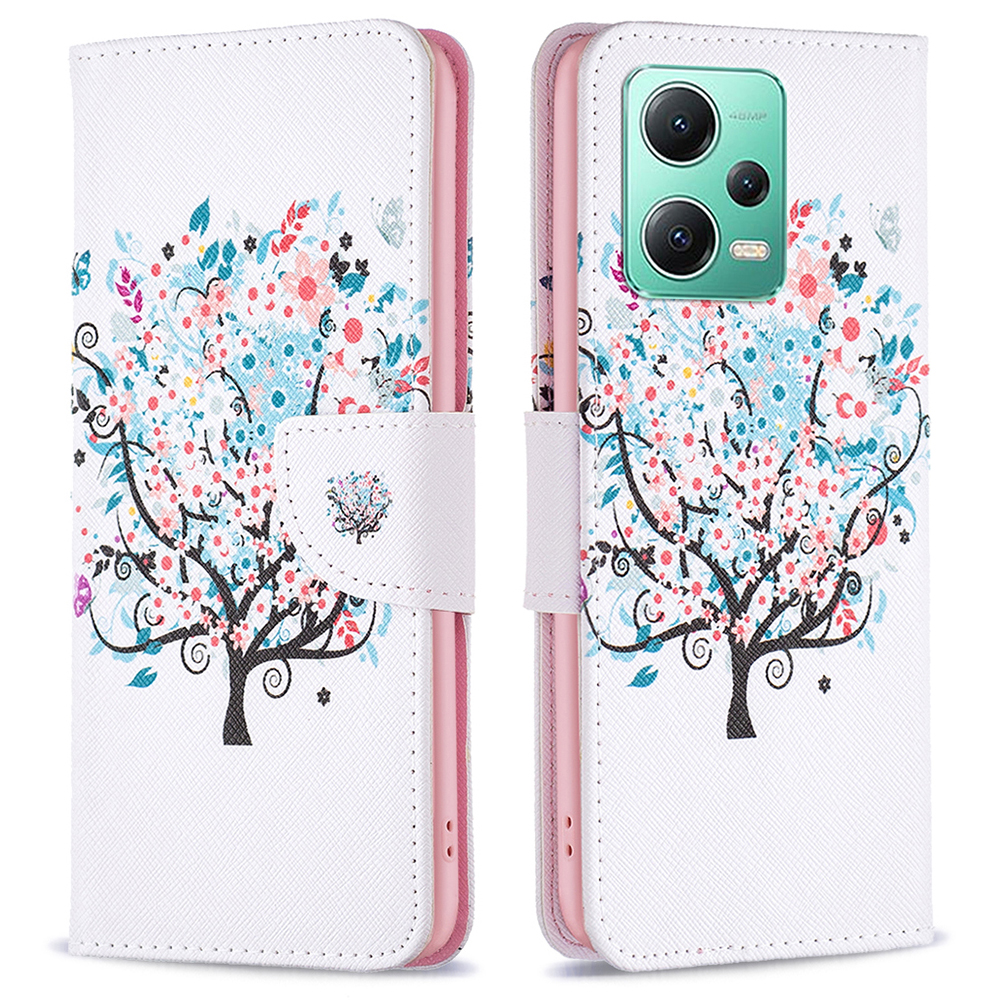 Für Xiaomi Redmi Note 12 5G (China) / Hinweis 12 5G Muster Drucktele Flip Still PU Leder Brieftasche Abdeckung - Blumenbaum, Xiaomi Poco X5 5G
Für Xiaomi Redmi Note 12 5G (China) / Hinweis 12 5G Muster Drucktele Flip Still PU Leder Brieftasche Abdeckung - Blumenbaum, Xiaomi Poco X5 5G