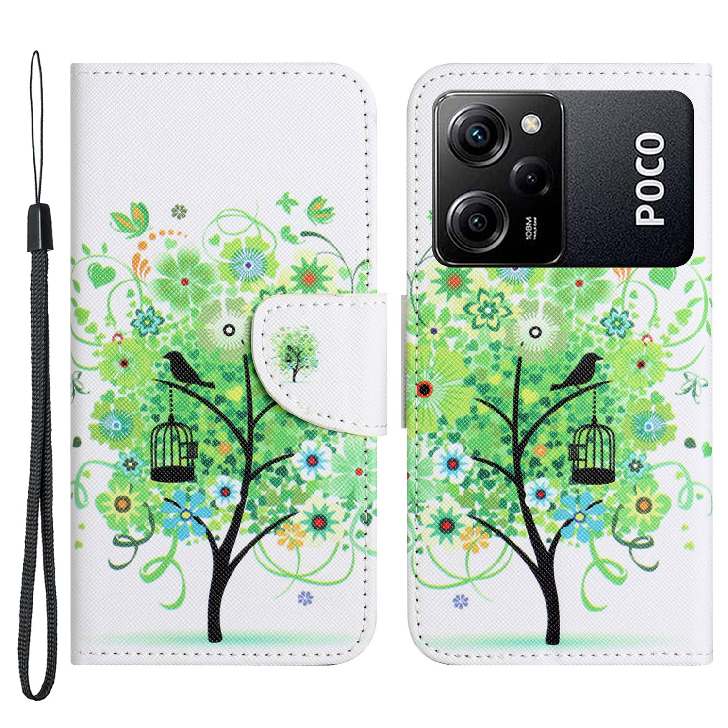 Für Xiaomi Poco X5 Pro 5g / Redmi Note 12 Pro Speed 5g Lederständer Brieftasche Phone Hülle Muster Druckkreuz Textur Schutzabdeckung - Grüner Baum, Xiaomi Poco X5 Pro 5G
Für Xiaomi Poco X5 Pro 5g / Redmi Note 12 Pro Speed 5g Lederständer Brieftasche Phone Hülle Muster Druckkreuz Textur Schutzabdeckung - Grüner Baum, Xiaomi Poco X5 Pro 5G