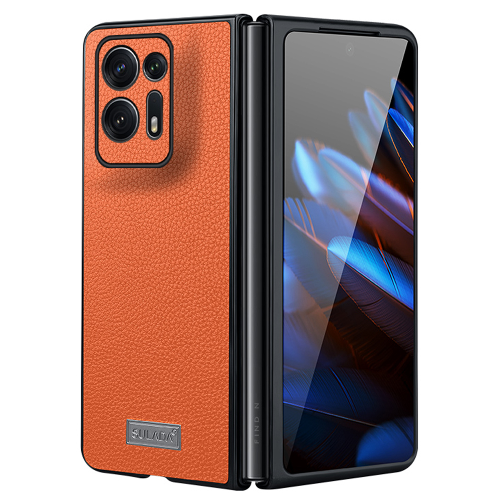 Sulada Elektroplierendes Telefongehäuse Für Oppo Find N2 5g, Slim Fit PU Lederbeschichtete PC + TPU Hybrid -schutzabdeckung - Orange, Oppo Find N2 5G
Sulada Elektroplierendes Telefongehäuse Für Oppo Find N2 5g, Slim Fit PU Lederbeschichtete PC + TPU Hybrid -schutzabdeckung - Orange, Oppo Find N2 5G