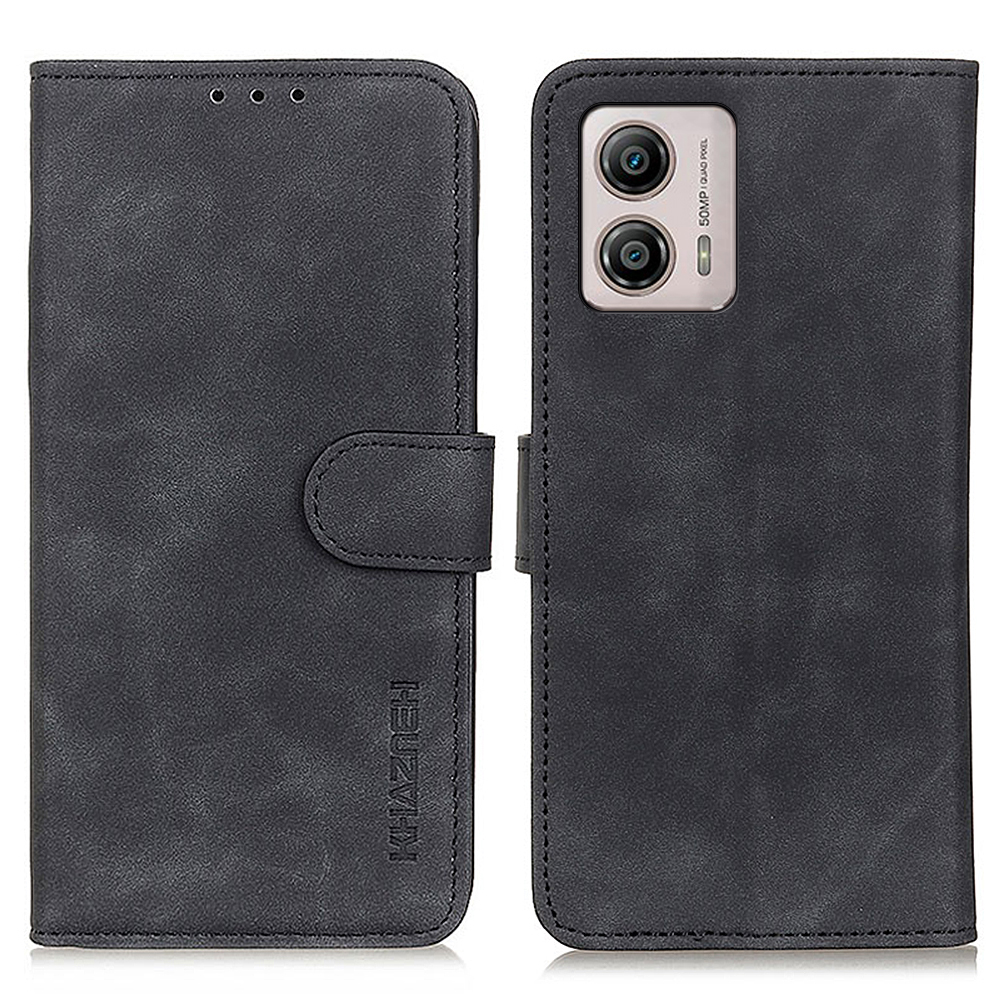 Khazneh Für Motorola Moto G53 5G Schockfeste Telefonhülle Retro Textur PU Leder Brieftasche Schutzhandyabdeckung - Schwarz, Motorola Moto G53 5G
Khazneh Für Motorola Moto G53 5G Schockfeste Telefonhülle Retro Textur PU Leder Brieftasche Schutzhandyabdeckung - Schwarz, Motorola Moto G53 5G