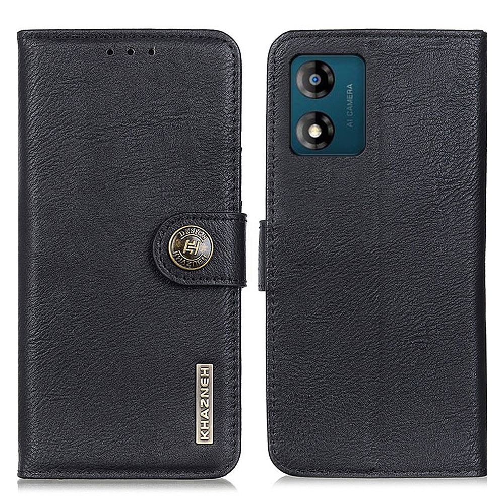 Khazneh Telefonhülle Für Motorola Moto E13 4g, Flip Leder Cowhide Textur Wallet Stand Anti-fall-fall-handyabdeckung - Schwarz, Motorola Moto E13 4G
Khazneh Telefonhülle Für Motorola Moto E13 4g, Flip Leder Cowhide Textur Wallet Stand Anti-fall-fall-handyabdeckung - Schwarz, Motorola Moto E13 4G