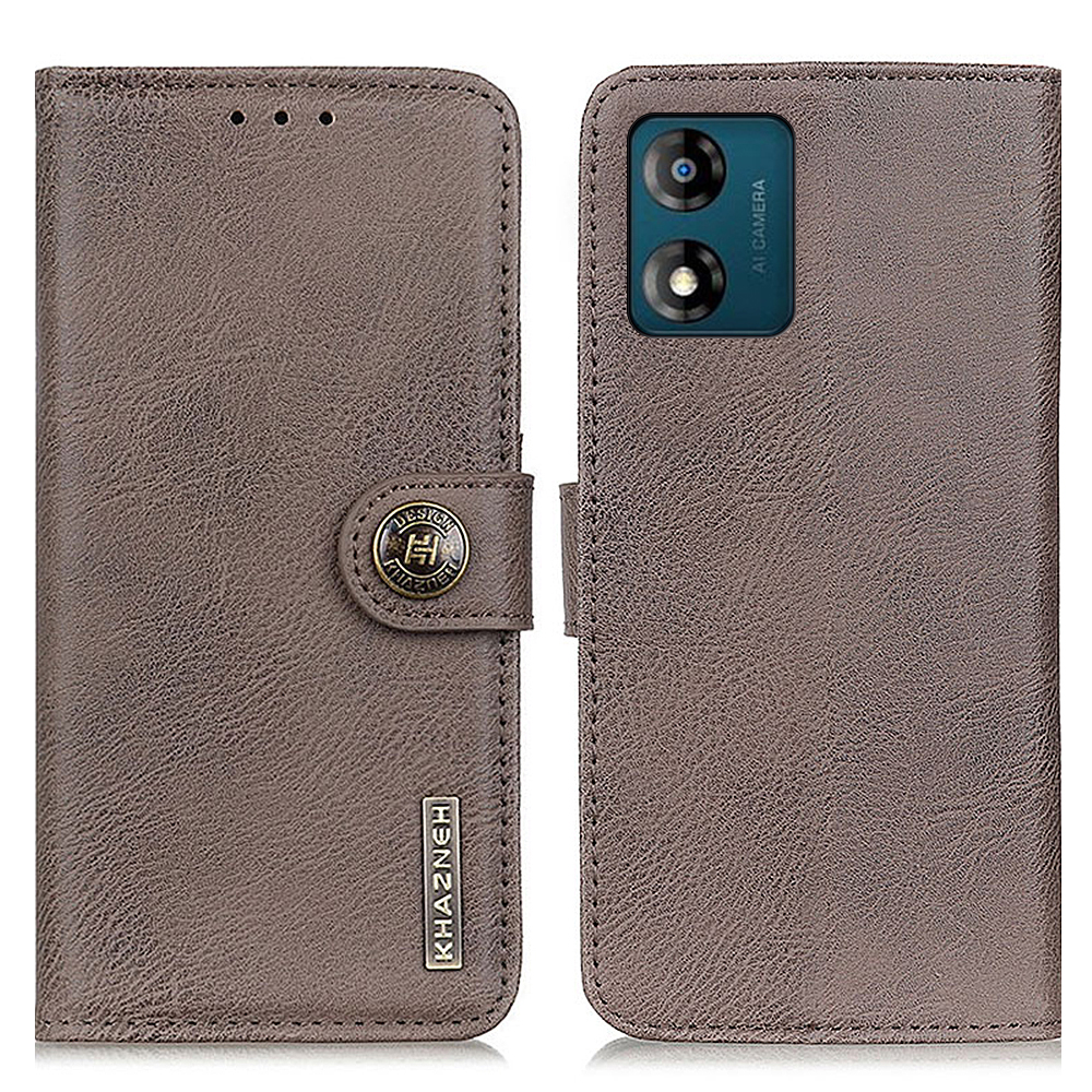 Khazneh Telefonhülle Für Motorola Moto E13 4g, Flip Leder Cowhide Textur Wallet Stand Anti-fall-fall-handyabdeckung - Khaki, Motorola Moto E13 4G
Khazneh Telefonhülle Für Motorola Moto E13 4g, Flip Leder Cowhide Textur Wallet Stand Anti-fall-fall-handyabdeckung - Khaki, Motorola Moto E13 4G
