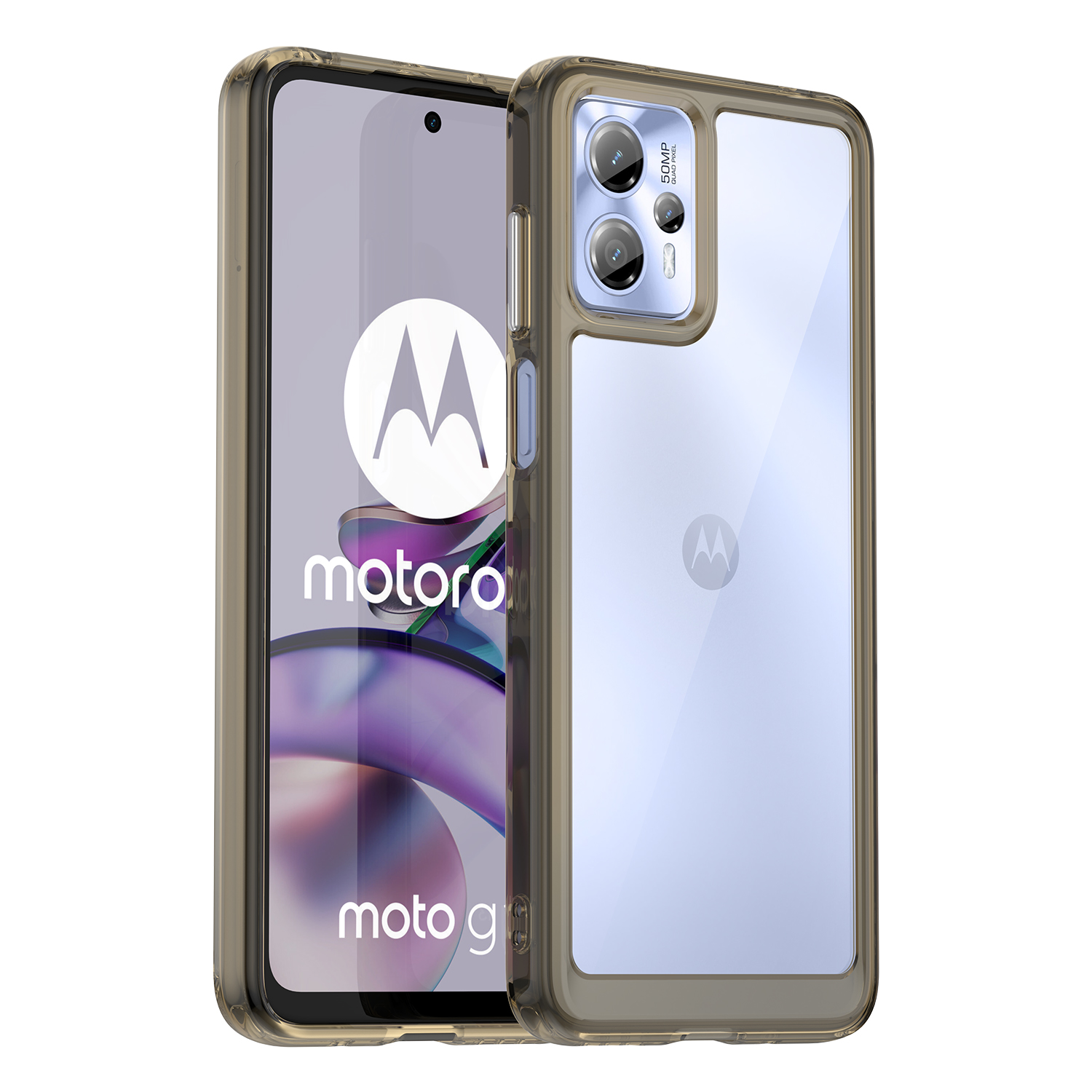 Für Motorola Moto G13 4G / G23 4G TPU + Acryl-anti-drop-telefonhülle Schutzabdeckung - Transparent Grau, Motorola Moto G13 4G
Für Motorola Moto G13 4G / G23 4G TPU + Acryl-anti-drop-telefonhülle Schutzabdeckung - Transparent Grau, Motorola Moto G13 4G