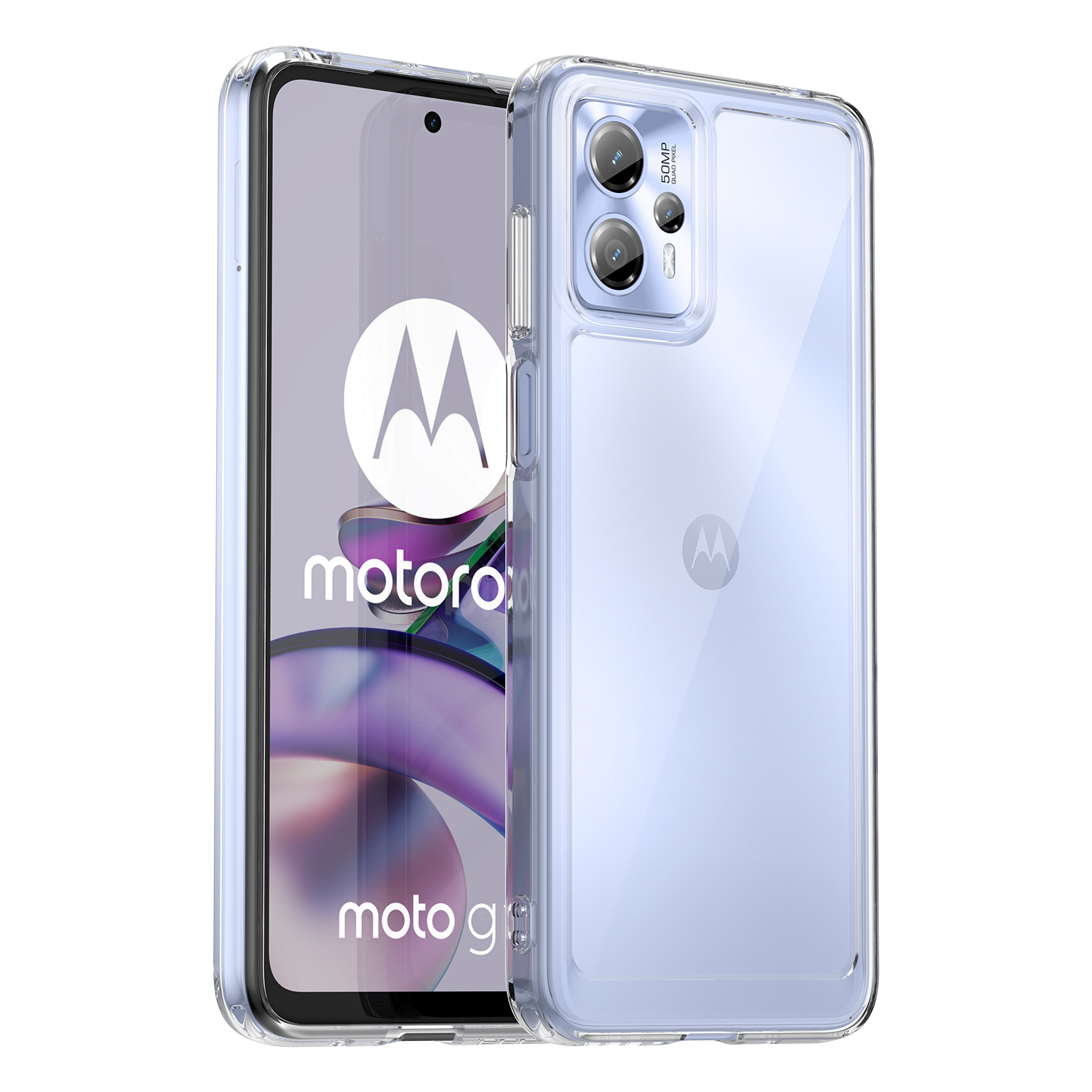 Für Motorola Moto G13 4G / G23 4G TPU + Acryl-anti-drop-telefonhülle Schutzabdeckung - Transparent, Motorola Moto G13 4G 
Für Motorola Moto G13 4G / G23 4G TPU + Acryl-anti-drop-telefonhülle Schutzabdeckung - Transparent, Motorola Moto G13 4G