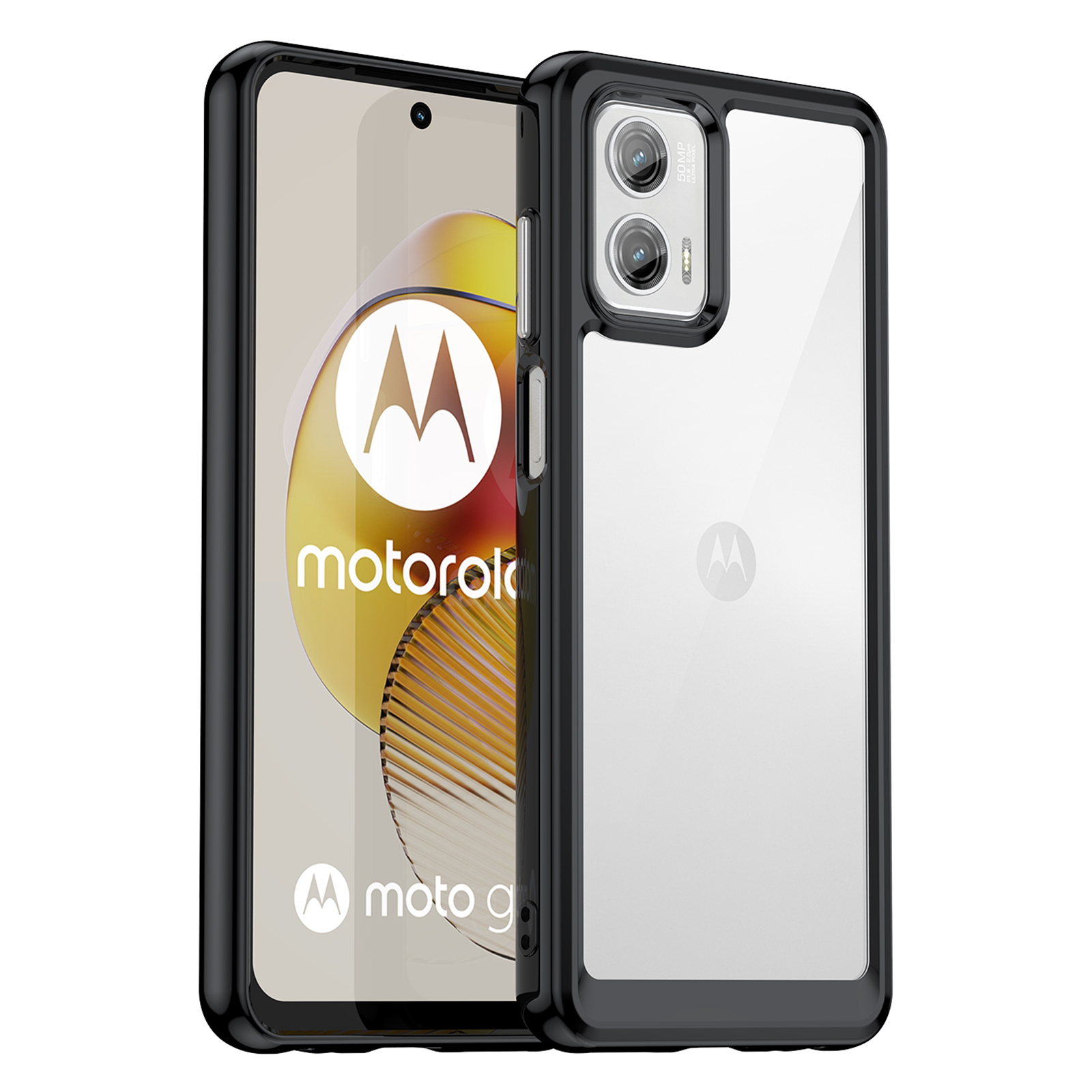 Für Motorola Moto G73 5G Schock-absorbierende TPU + Acryl-telefonhülle Schutz Zurück - Schwarz, Motorola Moto G73 5G
Für Motorola Moto G73 5G Schock-absorbierende TPU + Acryl-telefonhülle Schutz Zurück - Schwarz, Motorola Moto G73 5G