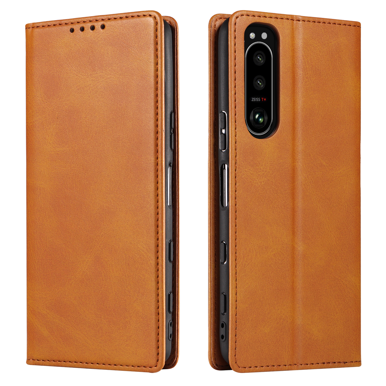 Für Sony Xperia 5 III 5G Full Protection Phone Case Business Style Starker Magnetstand Wallet Flip Lederabdeckung - Khaki, Xperia 5 III 5G
Für Sony Xperia 5 III 5G Full Protection Phone Case Business Style Starker Magnetstand Wallet Flip Lederabdeckung - Khaki, Xperia 5 III 5G