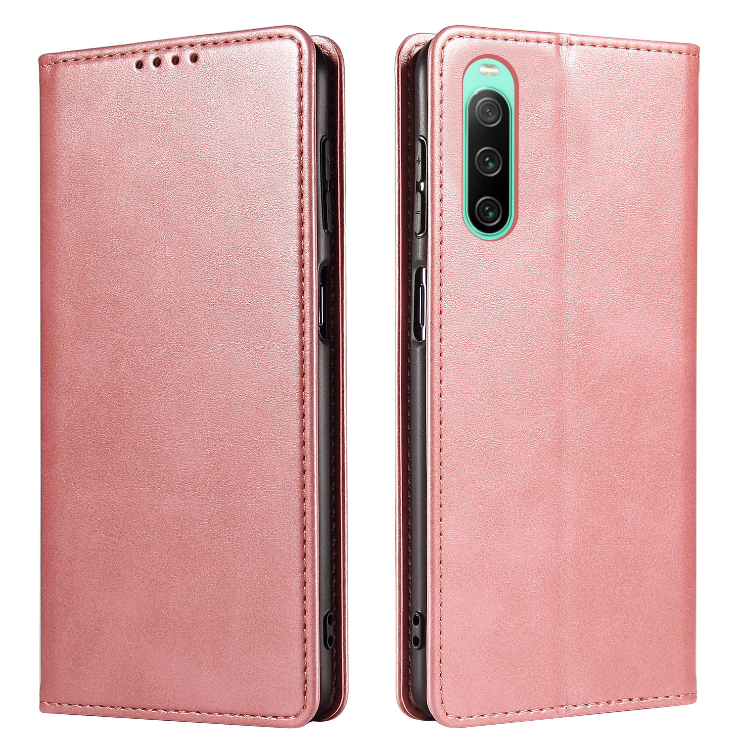 Anti-drop-telefonhülle Für Sony Xperia 10 IV 5g, Business Style PU Leder Flip Phone Brieftasche Cover Ständer - Roségold, Sony Xperia 10 IV 5G
Anti-drop-telefonhülle Für Sony Xperia 10 IV 5g, Business Style PU Leder Flip Phone Brieftasche Cover Ständer - Roségold, Sony Xperia 10 IV 5G