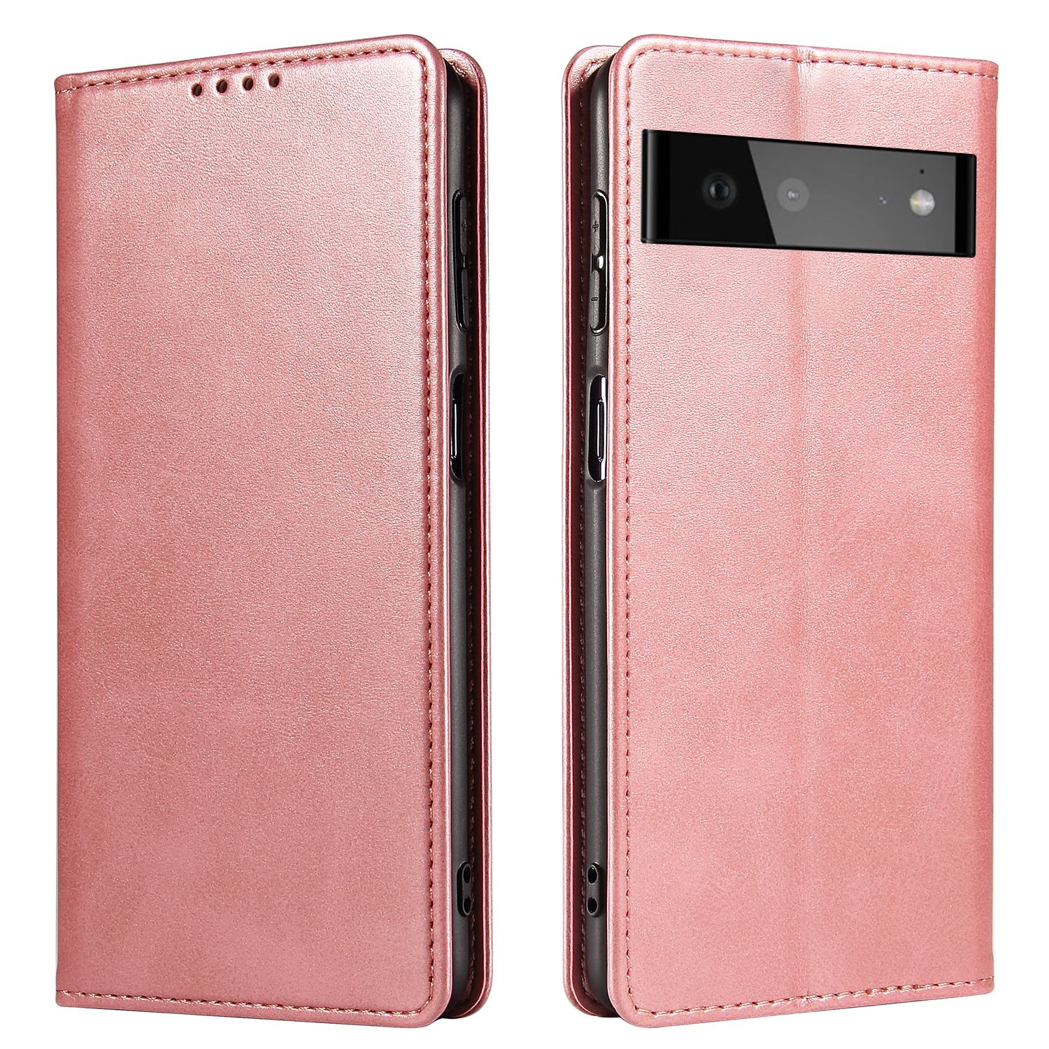 Telefonhülle Für Google Pixel 6, PU Leather Business Style Anti-scratch-schutzschutz Mit Brieftaschenstand Telefonschale - Roségold, Google Pixel 6
Telefonhülle Für Google Pixel 6, PU Leather Business Style Anti-scratch-schutzschutz Mit Brieftaschenstand Telefonschale - Roségold, Google Pixel 6