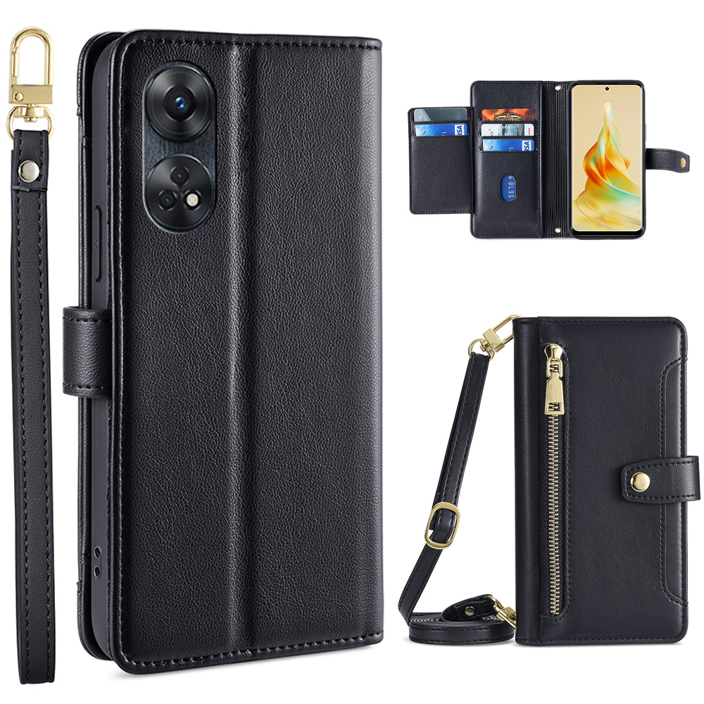 Reißverschluss Pocket Phone Hülle Für Oppo Reno8 T 4G Kartensteckplätze Lederständer Telefonabdeckung Mit Gurten - Schwarz, Oppo Reno8 T 4G
Reißverschluss Pocket Phone Hülle Für Oppo Reno8 T 4G Kartensteckplätze Lederständer Telefonabdeckung Mit Gurten - Schwarz, Oppo Reno8 T 4G