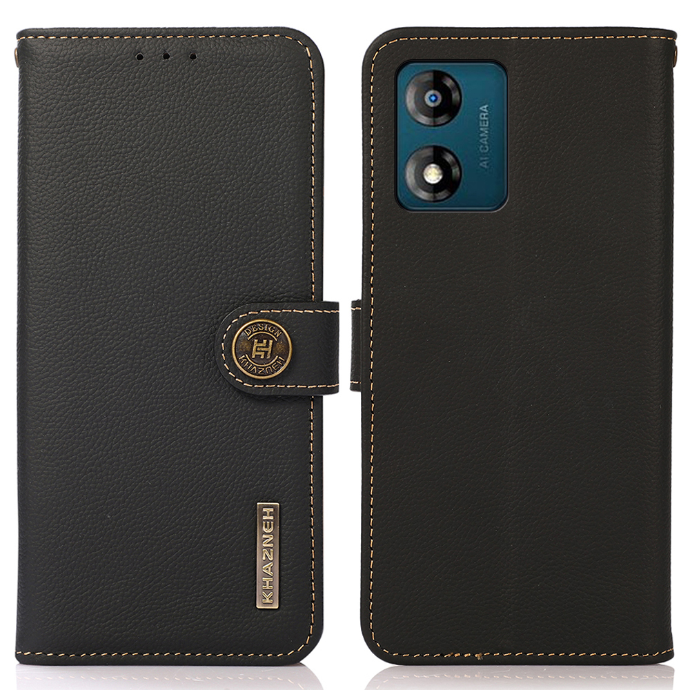Khazneh Für Motorola Moto E13 4G RFID Blockierende Telefonhülle Echtes Leder -brieftasche Flip Cover - Schwarz, Motorola Moto E13 4G
Khazneh Für Motorola Moto E13 4G RFID Blockierende Telefonhülle Echtes Leder -brieftasche Flip Cover - Schwarz, Motorola Moto E13 4G