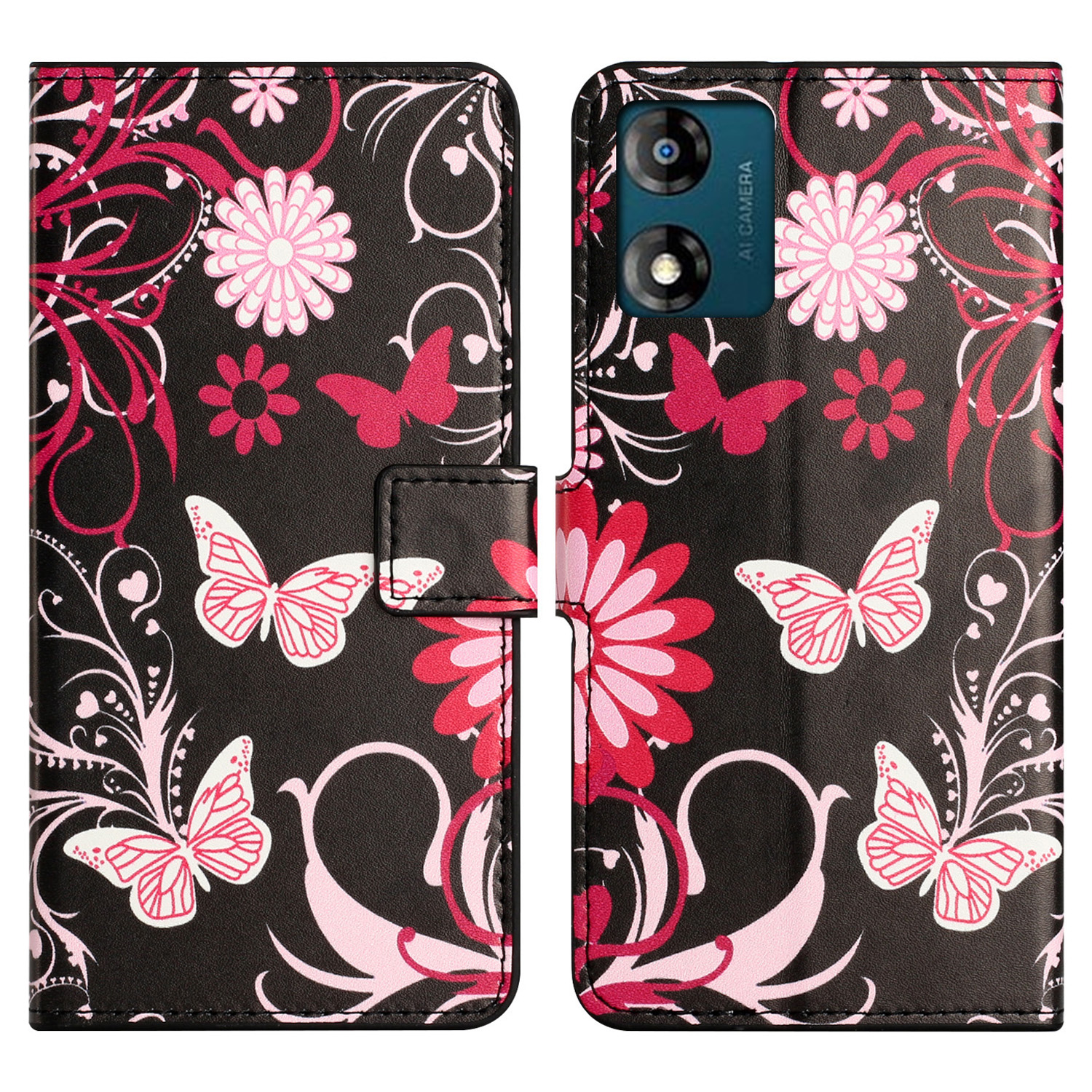 Lederständer Telefonhülle Für Motorola Moto E13 4g, Musterdruckmagnetbrieftasche Abdeckung - Schwarz / Schmetterlinge, Motorola Moto E13 4G
Lederständer Telefonhülle Für Motorola Moto E13 4g, Musterdruckmagnetbrieftasche Abdeckung - Schwarz / Schmetterlinge, Motorola Moto E13 4G