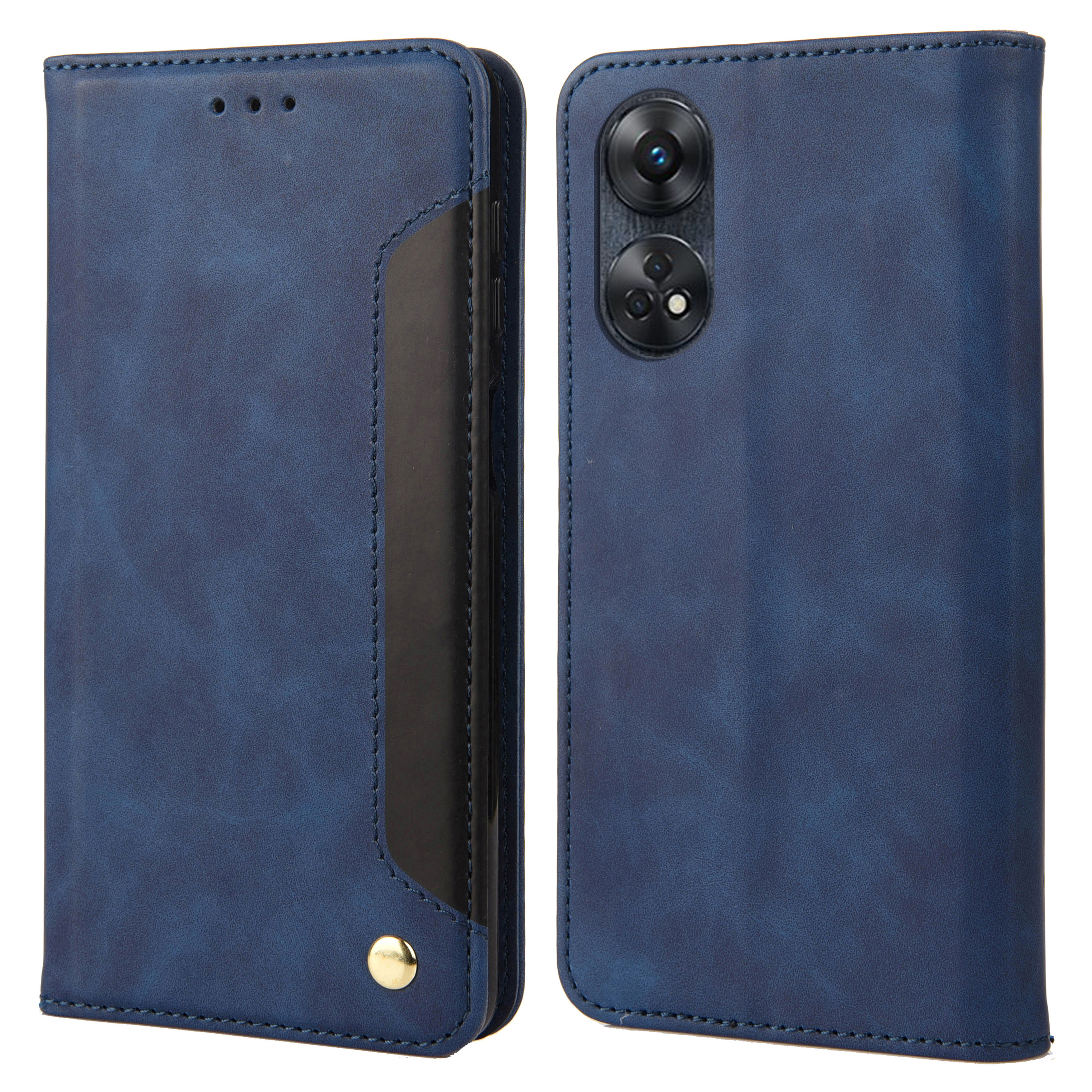 Für Oppo Reno8 T 4G Telefon Brieftasche Hülle PU Leder Farbspleißständer Haut-touch-telefonabdeckung - Blau, Oppo Reno8 T 4G
Für Oppo Reno8 T 4G Telefon Brieftasche Hülle PU Leder Farbspleißständer Haut-touch-telefonabdeckung - Blau, Oppo Reno8 T 4G