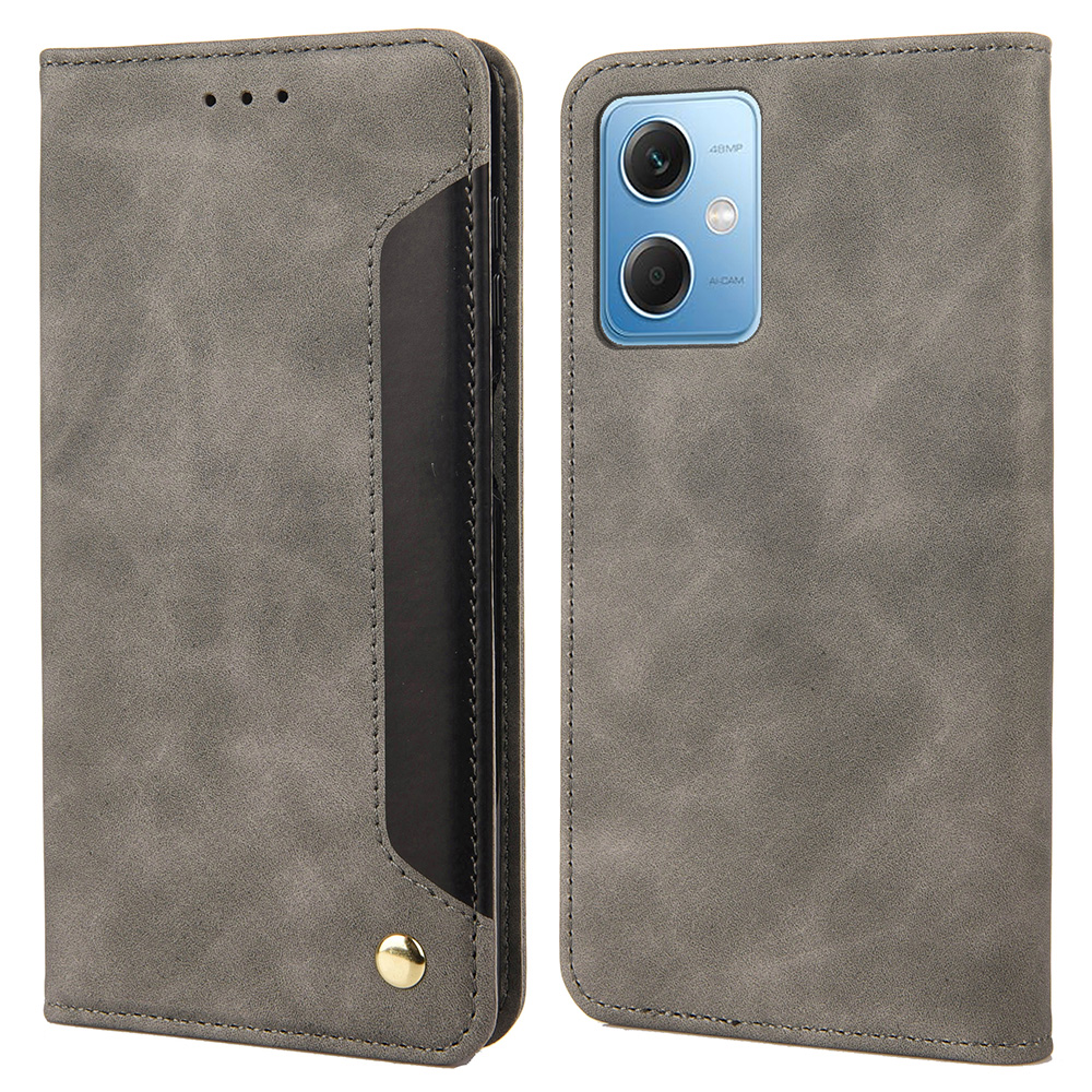 Für Xiaomi Redmi Anmerkung 12 5G (China) / Anmerkung 12 5g / Poco X5 5G Leder Phone Hülle Farbspleißständer Brieftasche Telefonabdeckung - Grau, Xiaomi Redmi Note 12 5G (China)
Für Xiaomi Redmi Anmerkung 12 5G (China) / Anmerkung 12 5g / Poco X5 5G Leder Phone Hülle Farbspleißständer Brieftasche Telefonabdeckung - Grau, Xiaomi Redmi Note 12 5G (China)