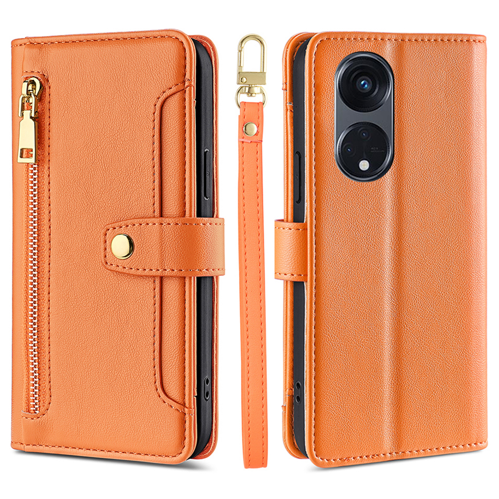 Für Oppo Reno8 T 5g / A1 Pro 5G PU Leder Telefon Hülle Reißverschluss Pocket Stand Card Slots Telefonabdeckung Mit Trägern - Orange, Oppo Reno8 T 5G
Für Oppo Reno8 T 5g / A1 Pro 5G PU Leder Telefon Hülle Reißverschluss Pocket Stand Card Slots Telefonabdeckung Mit Trägern - Orange, Oppo Reno8 T 5G