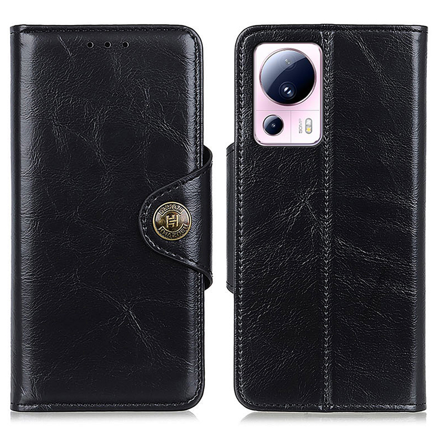 Khazhen Für Xiaomi 13 Lite / Civi 2 5G Leder Telefon Hülle Wallet Stand Anti-scratch-telefonabdeckung - Schwarz, Xiaomi 13 Lite
Khazhen Für Xiaomi 13 Lite / Civi 2 5G Leder Telefon Hülle Wallet Stand Anti-scratch-telefonabdeckung - Schwarz, Xiaomi 13 Lite