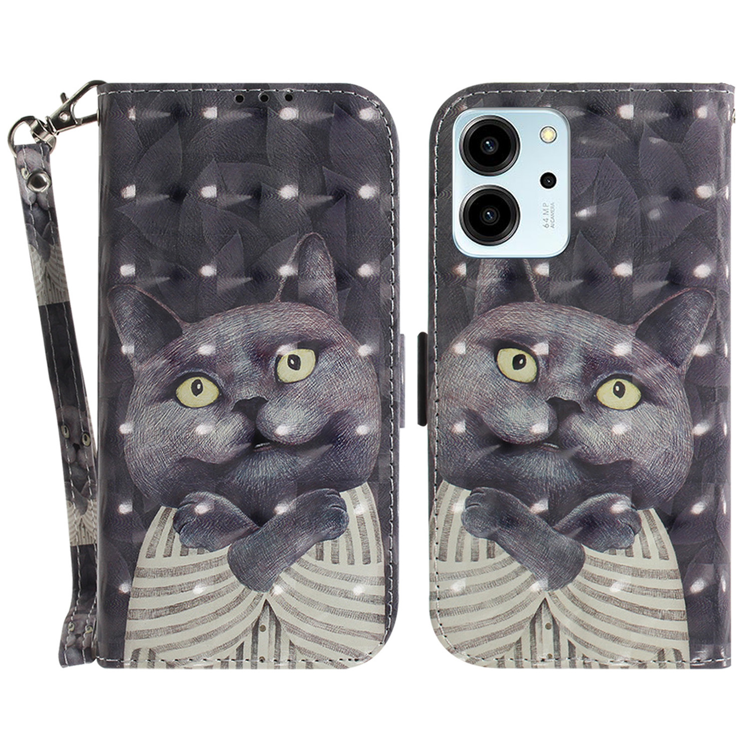 Für Ehren 80 SE 5G Anti-schock-handy-hülle Ballet PU Leder Flip Phone Deckung Mit Riemen - Katze Umarmen, Honor 80 SE 5G
Für Ehren 80 SE 5G Anti-schock-handy-hülle Ballet PU Leder Flip Phone Deckung Mit Riemen - Katze Umarmen, Honor 80 SE 5G
