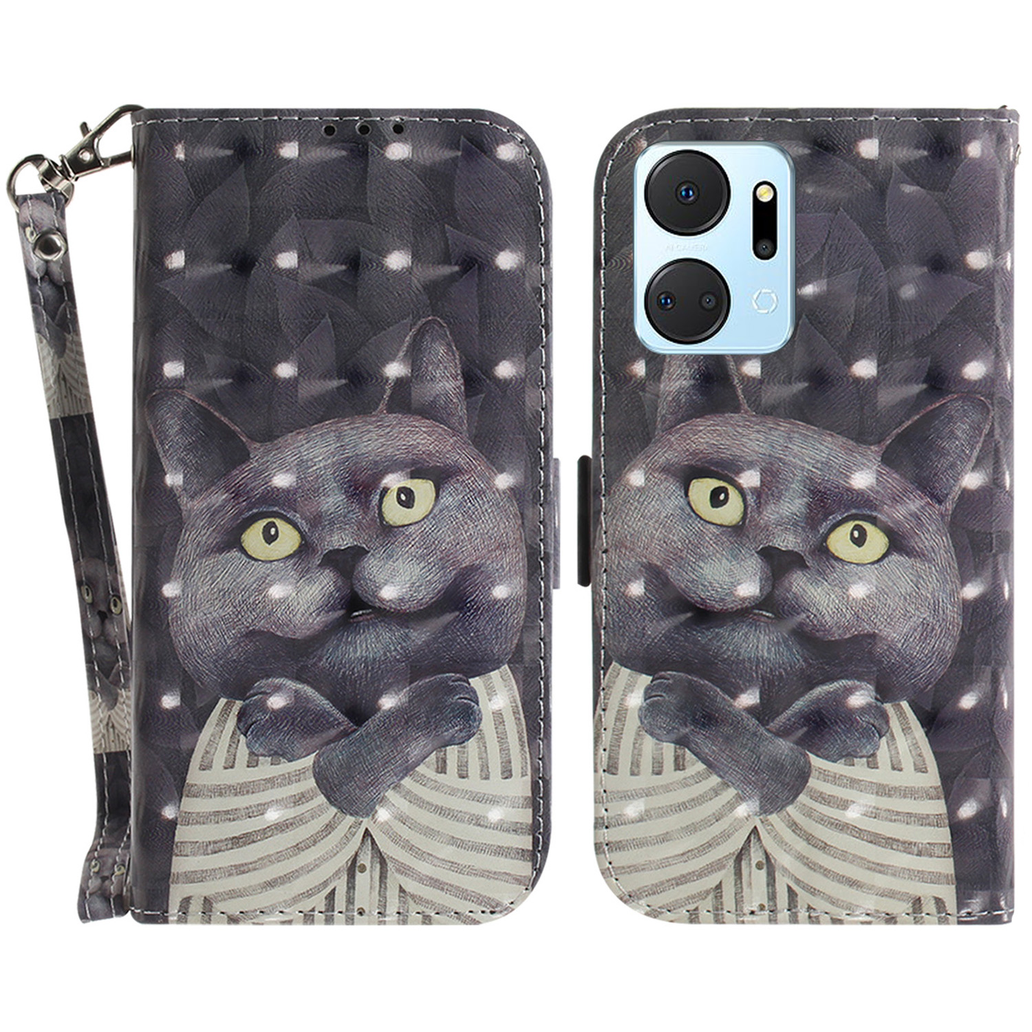 PU Leder Hülle Für Ehren X7a 5G Schutzhülle Brieftaschenhilfe Mit Riemen - Katze Umarmen, Honor X7a 5G
PU Leder Hülle Für Ehren X7a 5G Schutzhülle Brieftaschenhilfe Mit Riemen - Katze Umarmen, Honor X7a 5G
