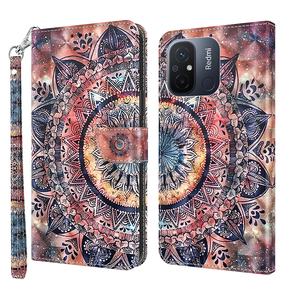 Für Xiaomi Redmi 11a 4g / 12C 4G PU Leder Anti-drogenabdeckung 3d-muster Druckst. Brieftasche Telefonhülle - Farbmandala, Xiaomi Redmi 11A 4G
Für Xiaomi Redmi 11a 4g / 12C 4G PU Leder Anti-drogenabdeckung 3d-muster Druckst. Brieftasche Telefonhülle - Farbmandala, Xiaomi Redmi 11A 4G