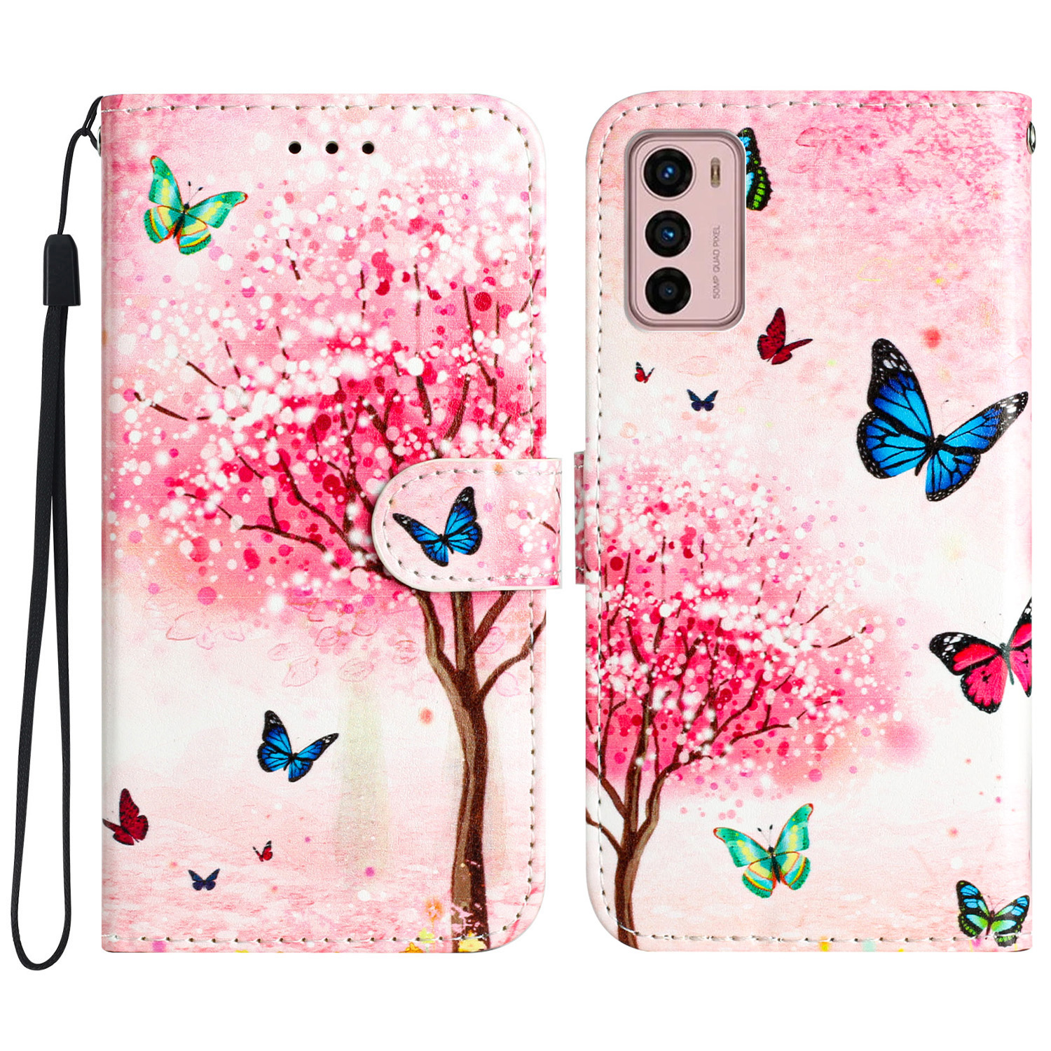 Für Motorola Moto G42 4G Drop Protection Phone Ständer Koffer Muster Druckleder Brieftasche Abdeckung - Kirschblütenbaum, Motorola Moto G42 4G
Für Motorola Moto G42 4G Drop Protection Phone Ständer Koffer Muster Druckleder Brieftasche Abdeckung - Kirschblütenbaum, Motorola Moto G42 4G