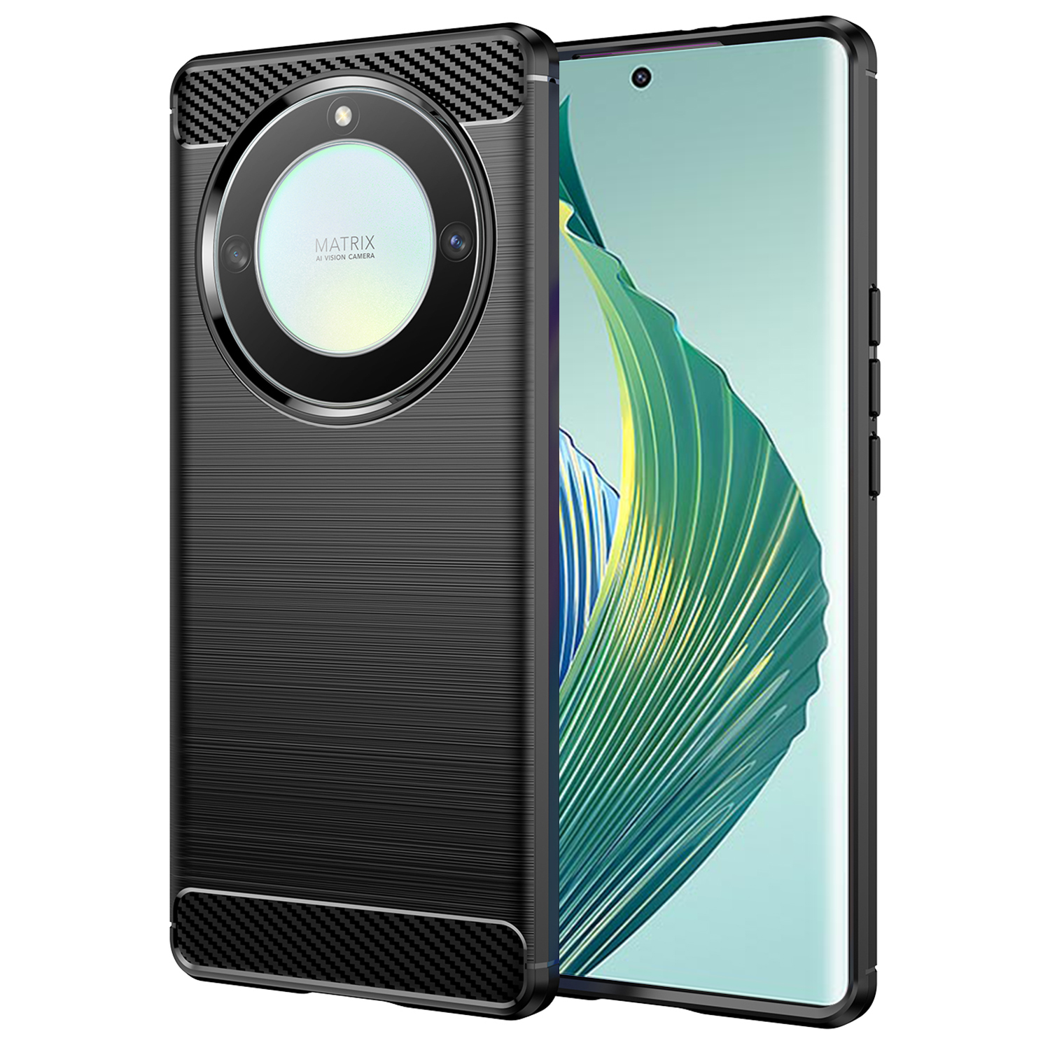 Für Ehrenmagie 5g 5g / X40 5g / X9a 5G Telefonkoffer, Kohlefasertextur Gebürstete TPU -schutzabdeckung - Schwarz, Honor X40 5G
Für Ehrenmagie 5g 5g / X40 5g / X9a 5G Telefonkoffer, Kohlefasertextur Gebürstete TPU -schutzabdeckung - Schwarz, Honor X40 5G