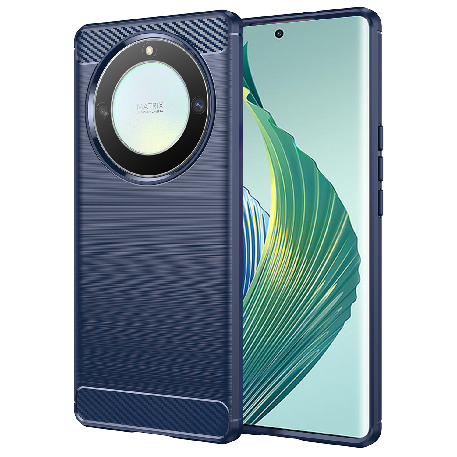 Für Ehrenmagie 5g 5g / X40 5g / X9a 5G Telefonkoffer, Kohlefasertextur Gebürstete TPU -schutzabdeckung - Blau, Honor X40 5G
Für Ehrenmagie 5g 5g / X40 5g / X9a 5G Telefonkoffer, Kohlefasertextur Gebürstete TPU -schutzabdeckung - Blau, Honor X40 5G