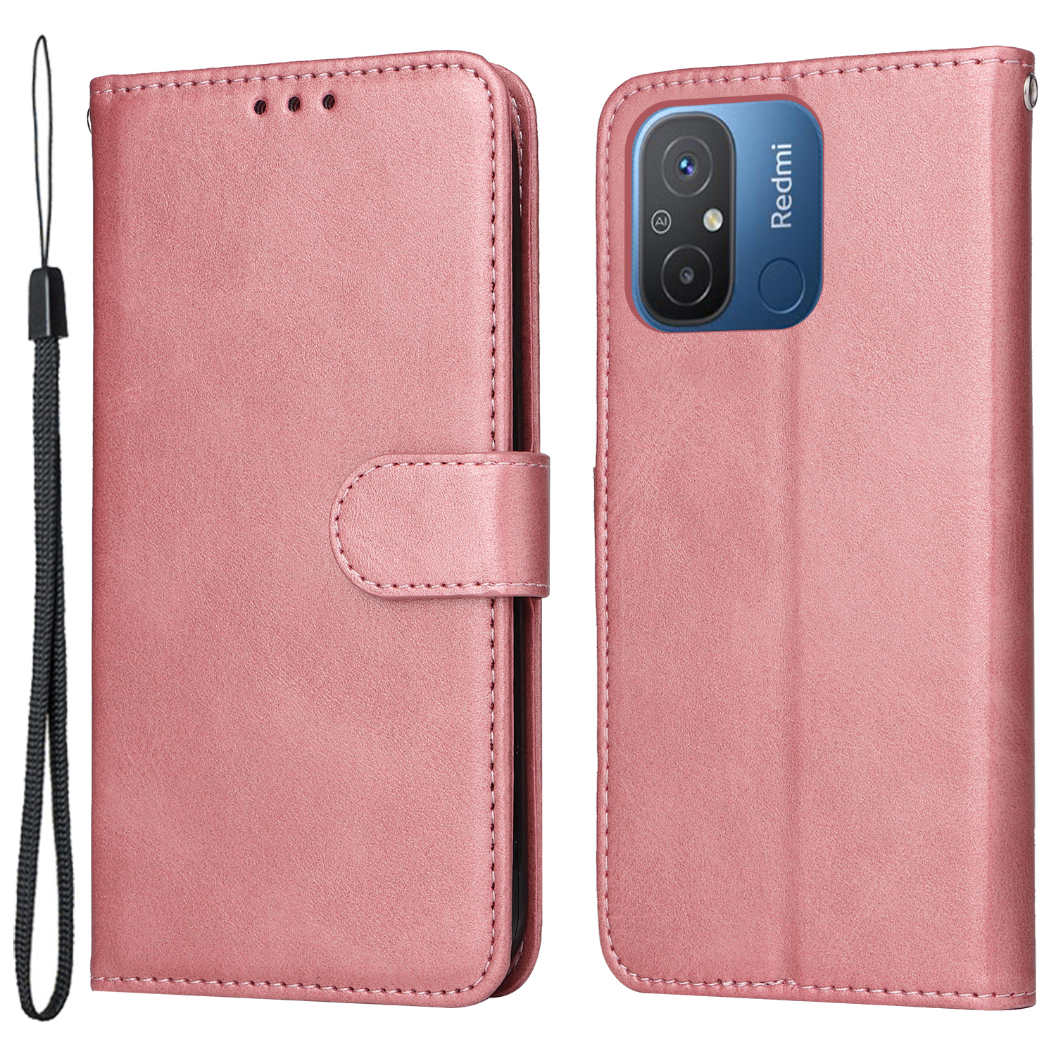 Für Xiaomi Redmi 12c 4g / 11a 4g Kalbstextur Smartphone Cover PU Leder Brieftasche Telefonständer Hülle - Rosa, Xiaomi Redmi 12C 4G
Für Xiaomi Redmi 12c 4g / 11a 4g Kalbstextur Smartphone Cover PU Leder Brieftasche Telefonständer Hülle - Rosa, Xiaomi Redmi 12C 4G