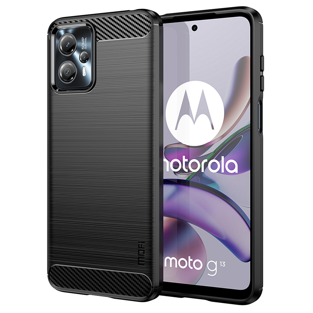 Mofi JK TPU Series-1 Für Motorola Moto G13 4G / G23 4G Carbonfaser-telefon Hülle Gebürstete Tpu-anti-drop-telefonabdeckung - Schwarz, Motorola Moto G13 4G
Mofi JK TPU Series-1 Für Motorola Moto G13 4G / G23 4G Carbonfaser-telefon Hülle Gebürstete Tpu-anti-drop-telefonabdeckung - Schwarz, Motorola Moto G13 4G