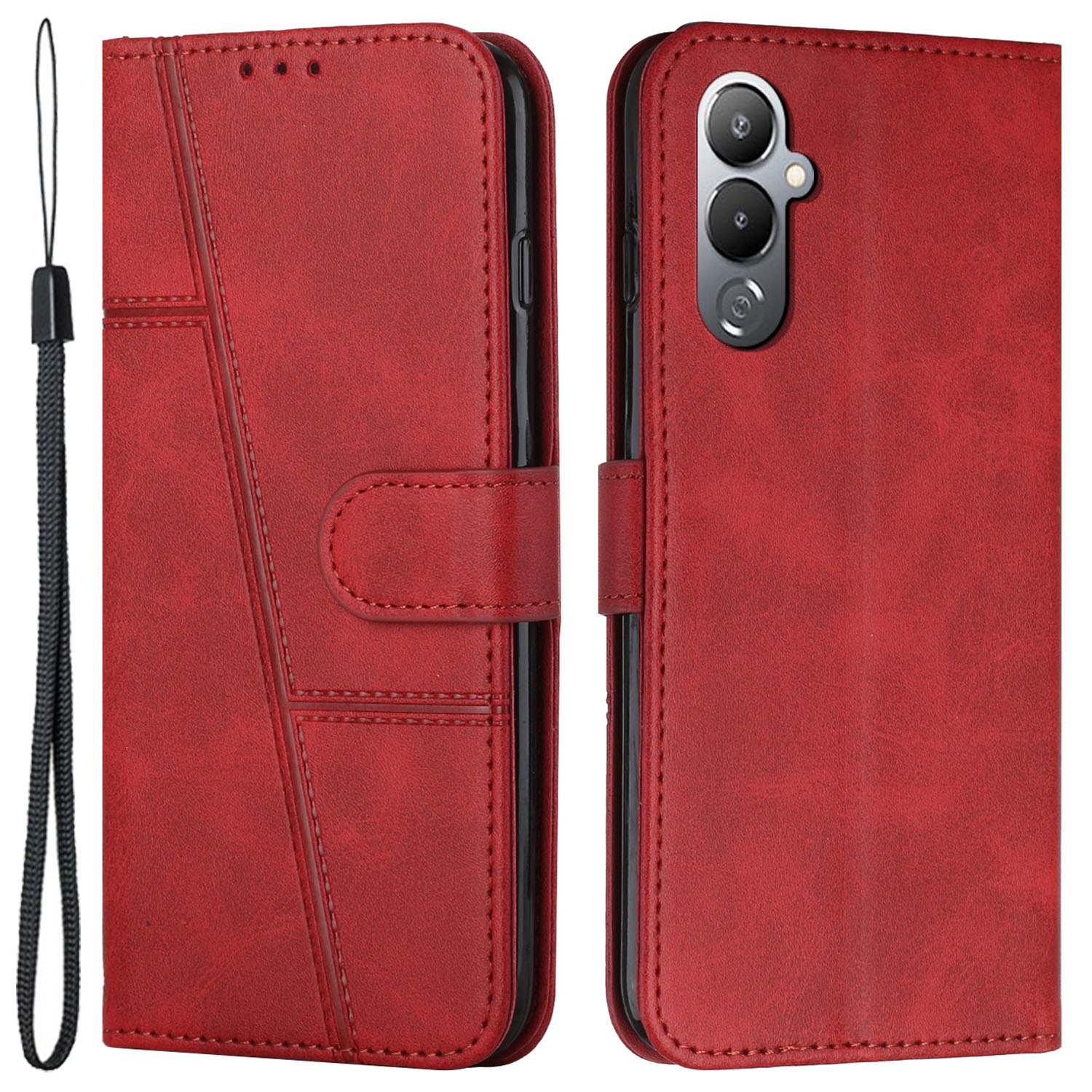 Für Tecno Pova 4 Pro 4G Telefon Leder -deckungs -brieftaschen -mobilfunkhülle - Rot, Tecno Pova 4 Pro 4G
Für Tecno Pova 4 Pro 4G Telefon Leder -deckungs -brieftaschen -mobilfunkhülle - Rot, Tecno Pova 4 Pro 4G