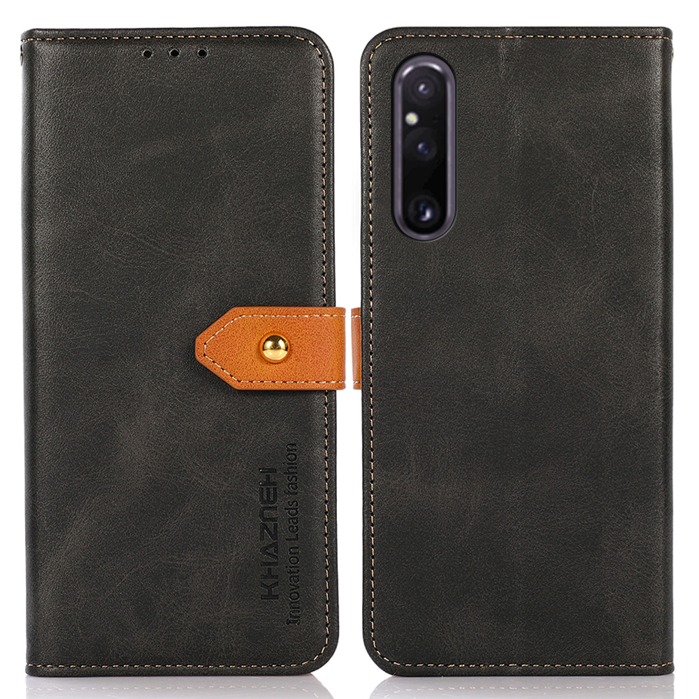 Khazneh pu Leder Cowhide Textur Telefonhülle Für Sony Xperia 1 V Wallet Stand Telefonabdeckung - Schwarz, Sony Xperia 1 V
Khazneh pu Leder Cowhide Textur Telefonhülle Für Sony Xperia 1 V Wallet Stand Telefonabdeckung - Schwarz, Sony Xperia 1 V