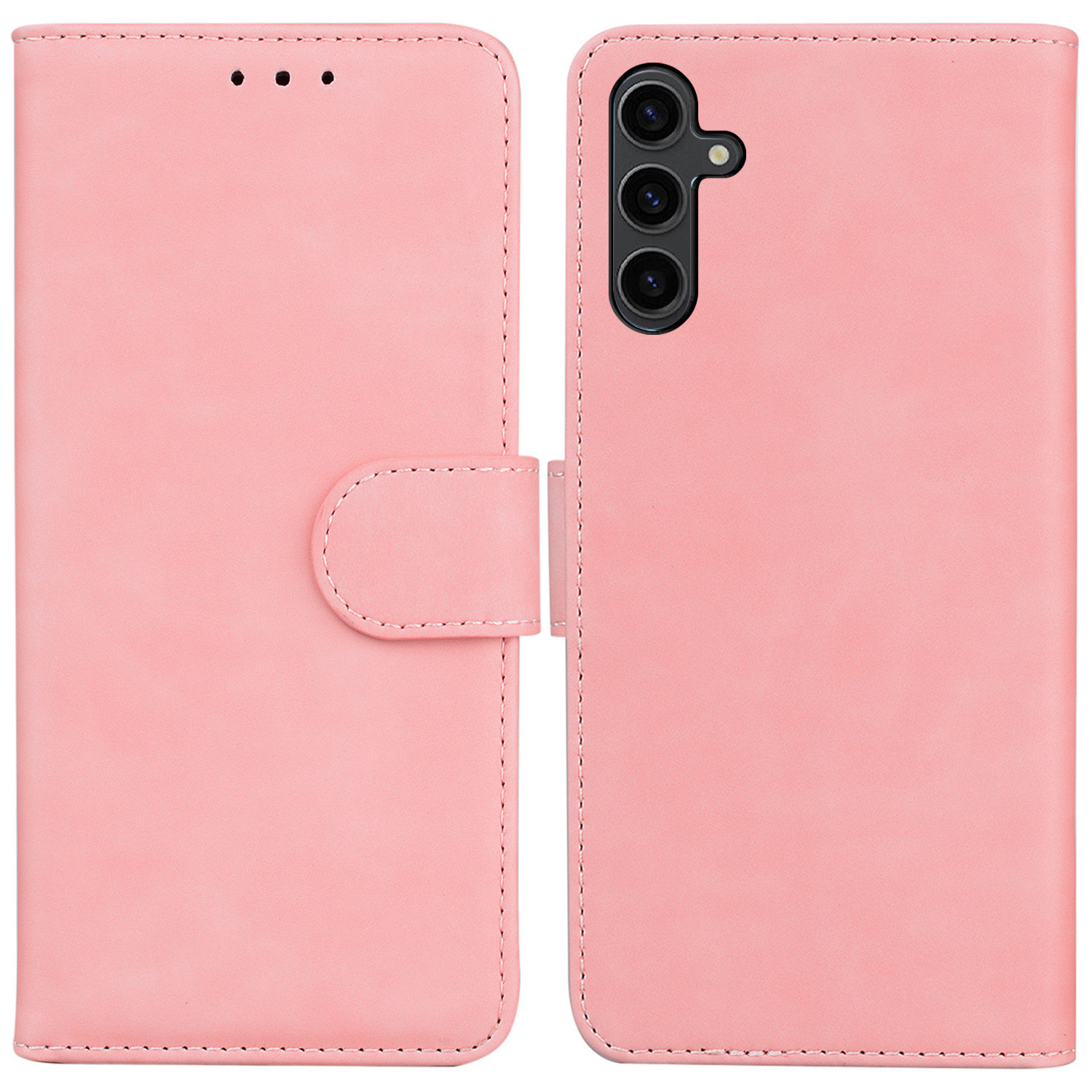For Samsung Galaxy A24 4G PU Leather Case with Stand Solid Color Wallet Phone Cover - Pink, Galaxy A24 4G
For Samsung Galaxy A24 4G PU Leather Case with Stand Solid Color Wallet Phone Cover - Pink, Galaxy A24 4G