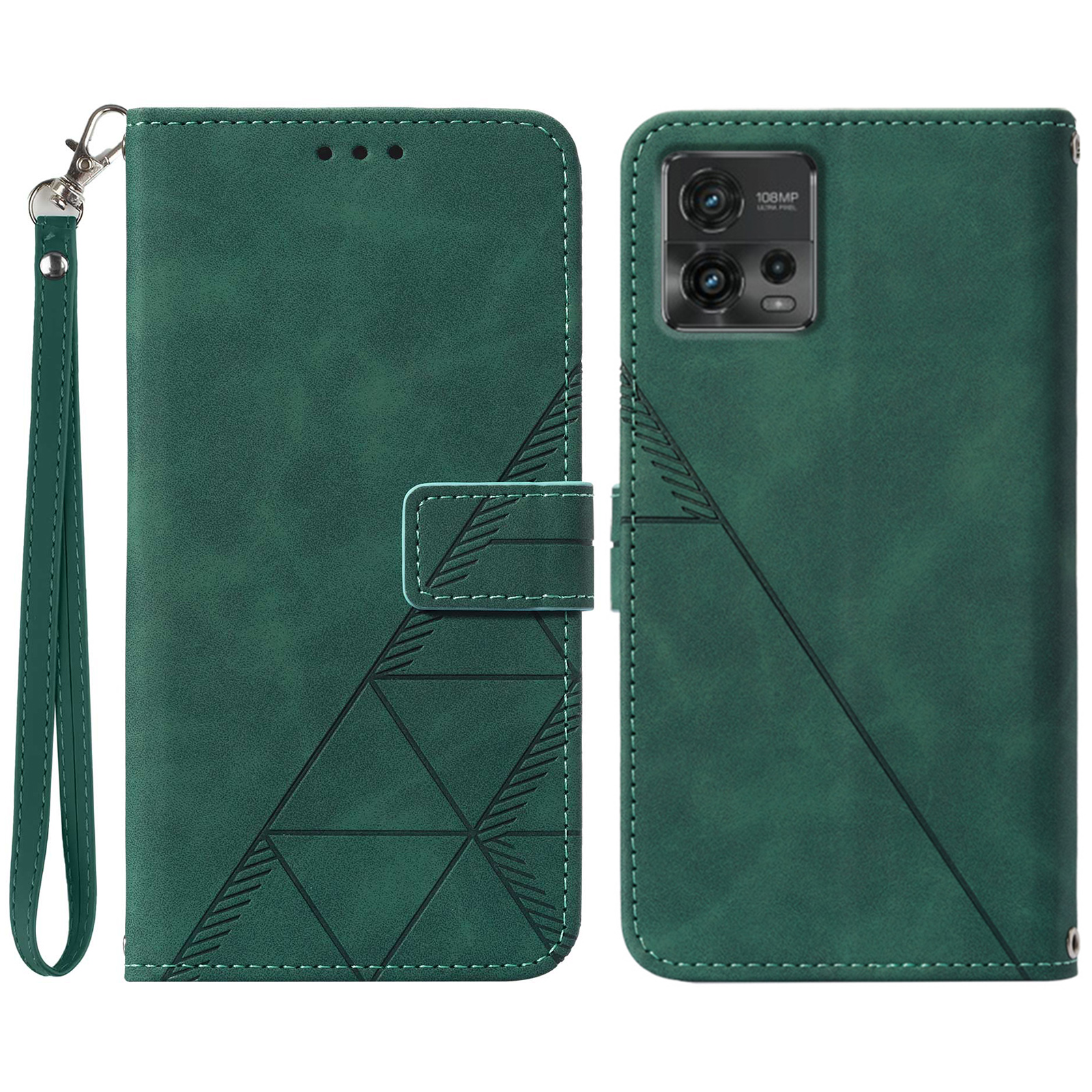 Anti-fall-fall Für Motorola Moto G72 5G / 4G PU Leder Cover Yb-spartreihe-1 Eingeprägte Telefonschale - Schwarzgrün, Motorola Moto G72 5G
Anti-fall-fall Für Motorola Moto G72 5G / 4G PU Leder Cover Yb-spartreihe-1 Eingeprägte Telefonschale - Schwarzgrün, Motorola Moto G72 5G