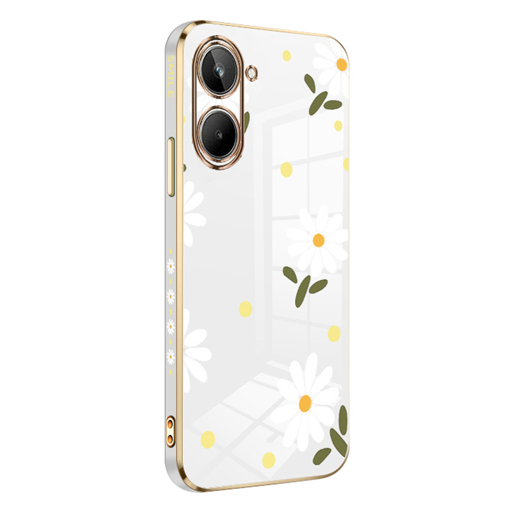 Rzants Für Realme 10 4G Elektroplating Telefonhülle Blumenmuster Telefon TPU -abdeckung - Weiss, Realme 10 4G
Rzants Für Realme 10 4G Elektroplating Telefonhülle Blumenmuster Telefon TPU -abdeckung - Weiss, Realme 10 4G