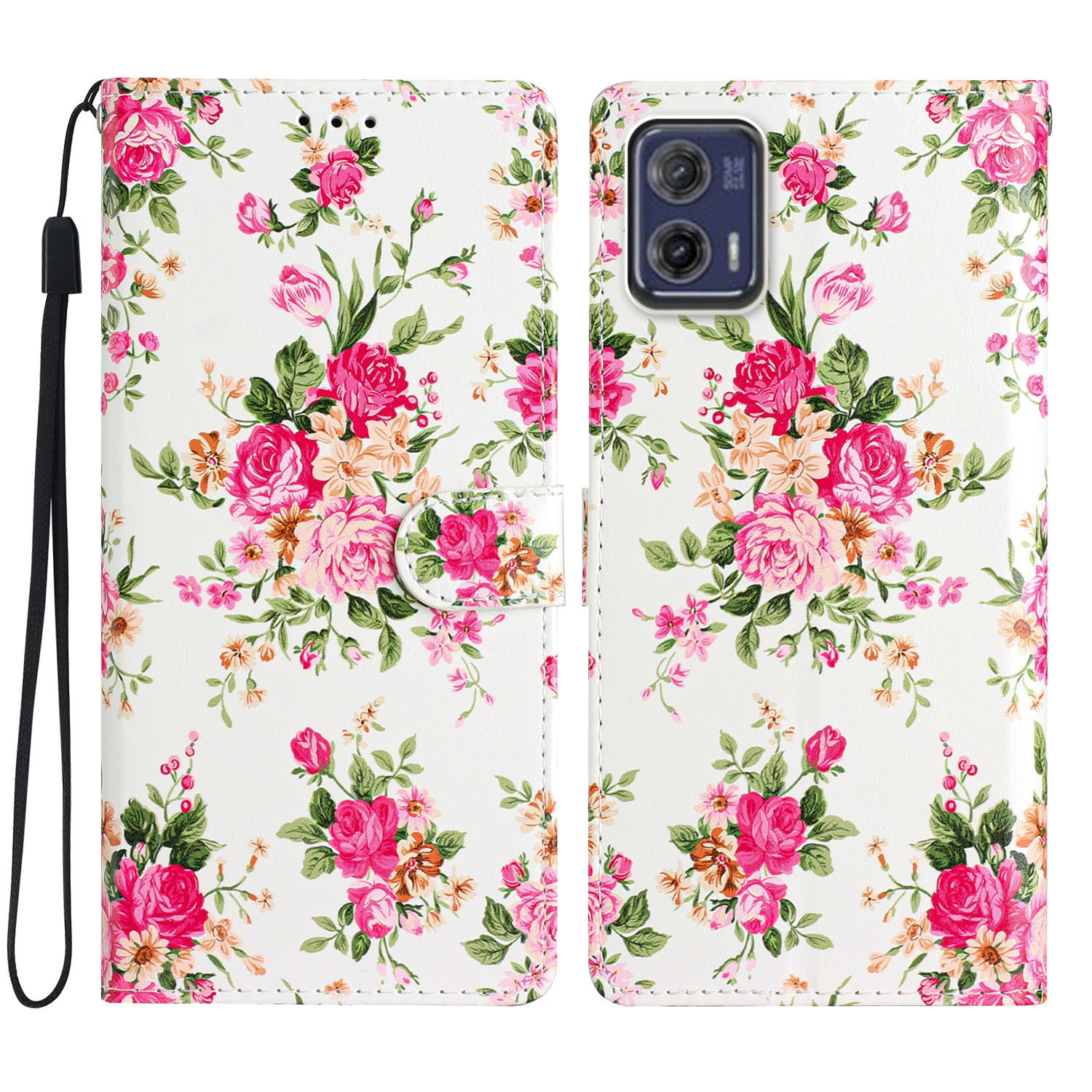 Für Motorola Moto G73 5G Muster Druckleder -flip -telefon -hülle Wallet Wallet Cover Mit Riemen - Rote Blumen, Motorola Moto G73 5G
Für Motorola Moto G73 5G Muster Druckleder -flip -telefon -hülle Wallet Wallet Cover Mit Riemen - Rote Blumen, Motorola Moto G73 5G