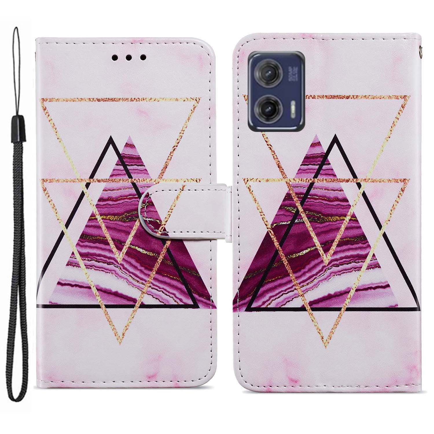 Für Motorola Moto G73 5G Muster Druckleder -flip -telefon -hülle Wallet Wallet Cover Mit Riemen - Tri-color Marmor, Motorola Moto G73 5G
Für Motorola Moto G73 5G Muster Druckleder -flip -telefon -hülle Wallet Wallet Cover Mit Riemen - Tri-color Marmor, Motorola Moto G73 5G